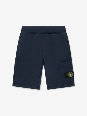 Boys Logo Pocket Shorts in Navy