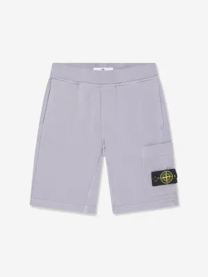 Boys Logo Pocket Shorts in Purple