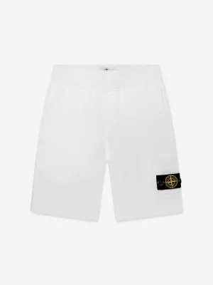 Boys Logo Pocket Shorts in White