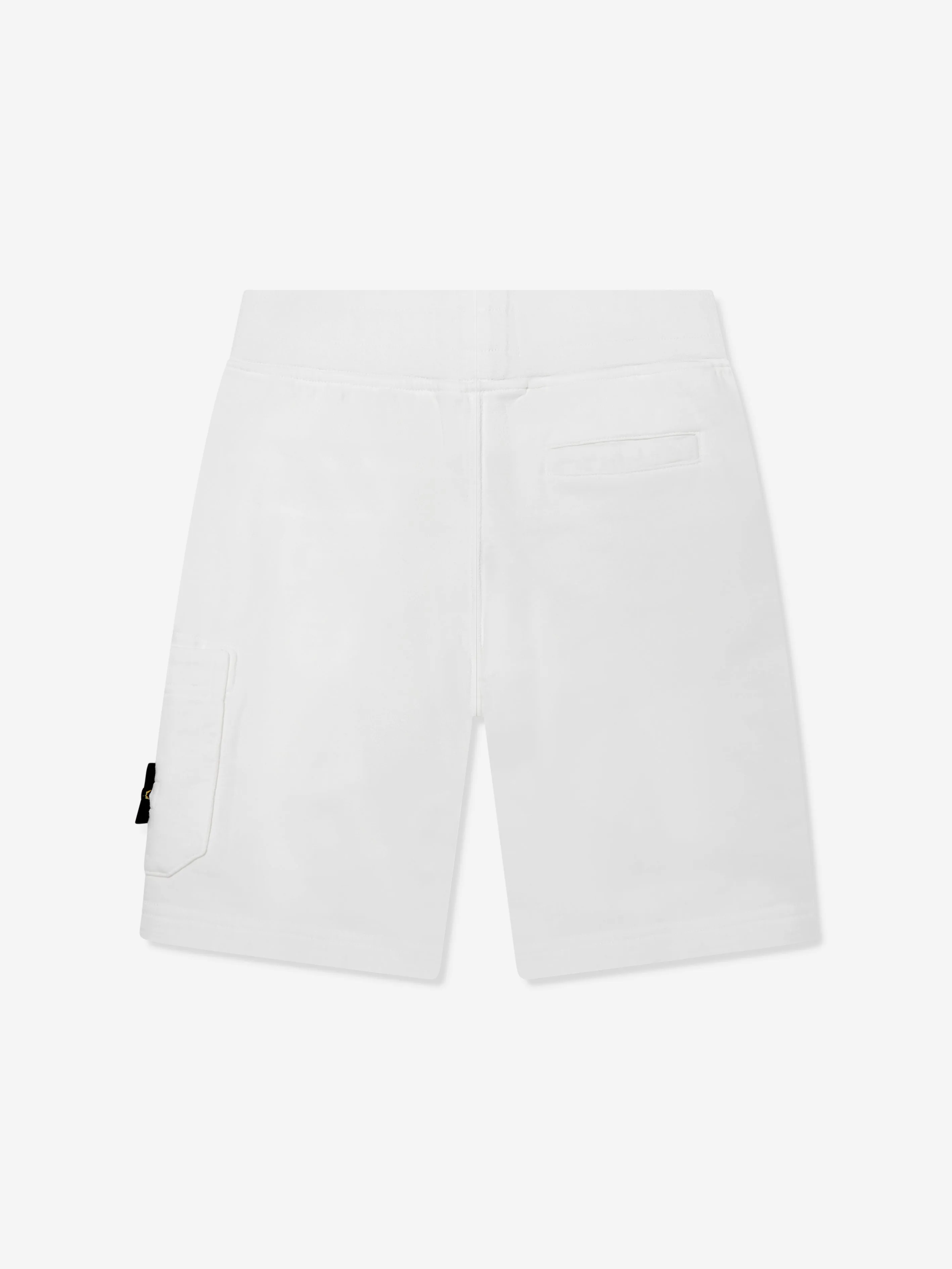 Boys Logo Pocket Shorts in White