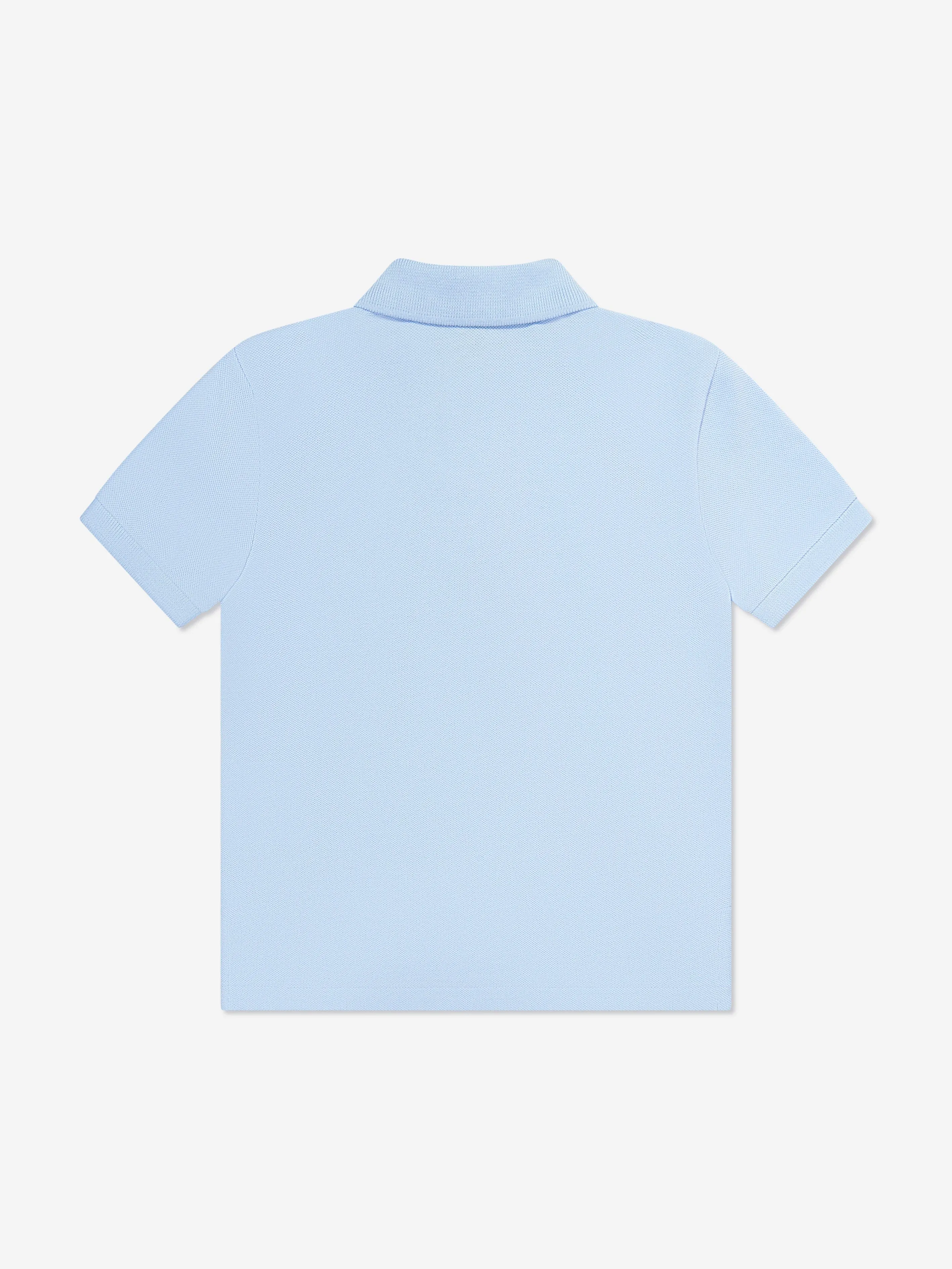 Boys Logo Polo Shirt in Blue