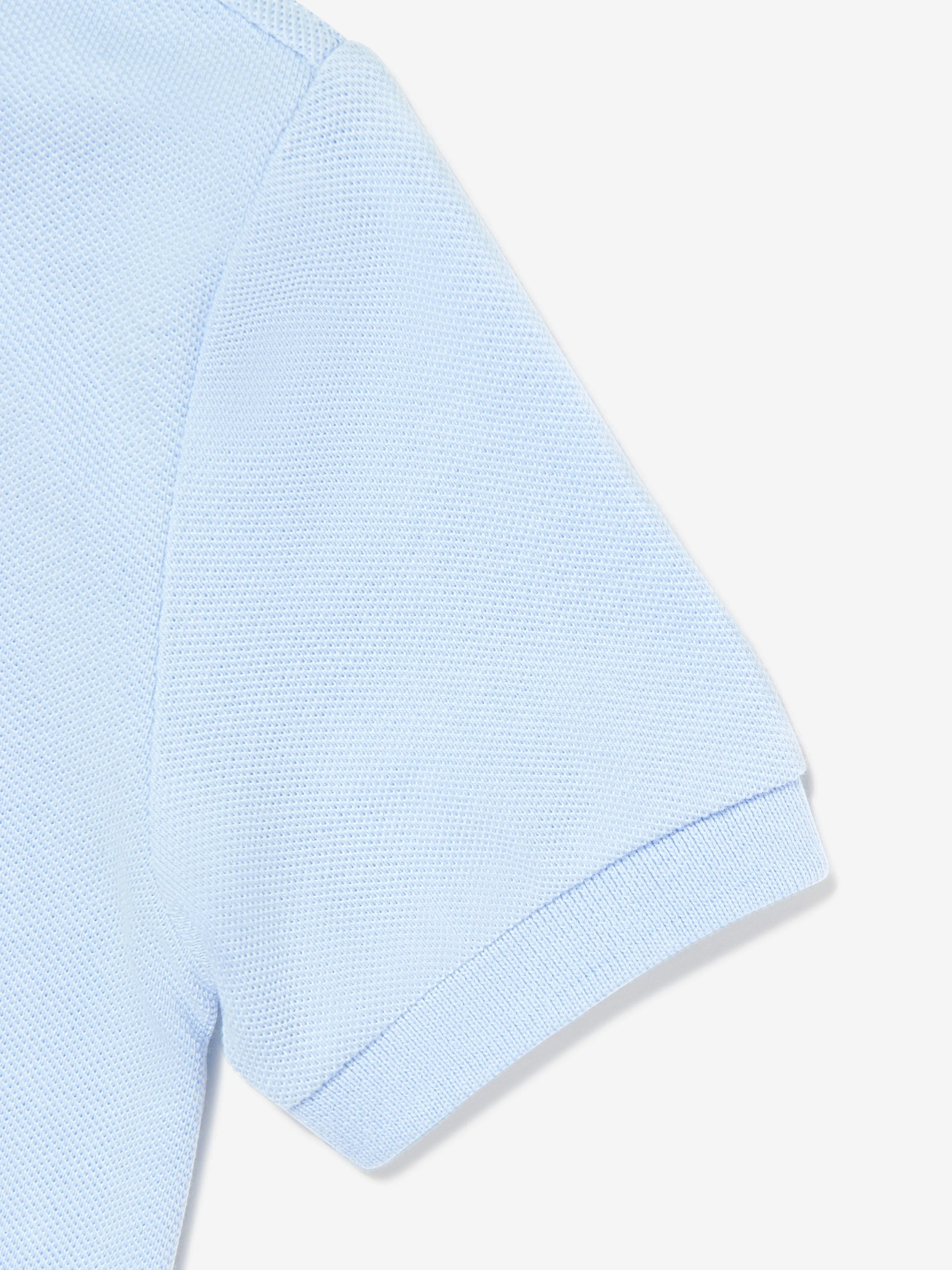 Boys Logo Polo Shirt in Blue