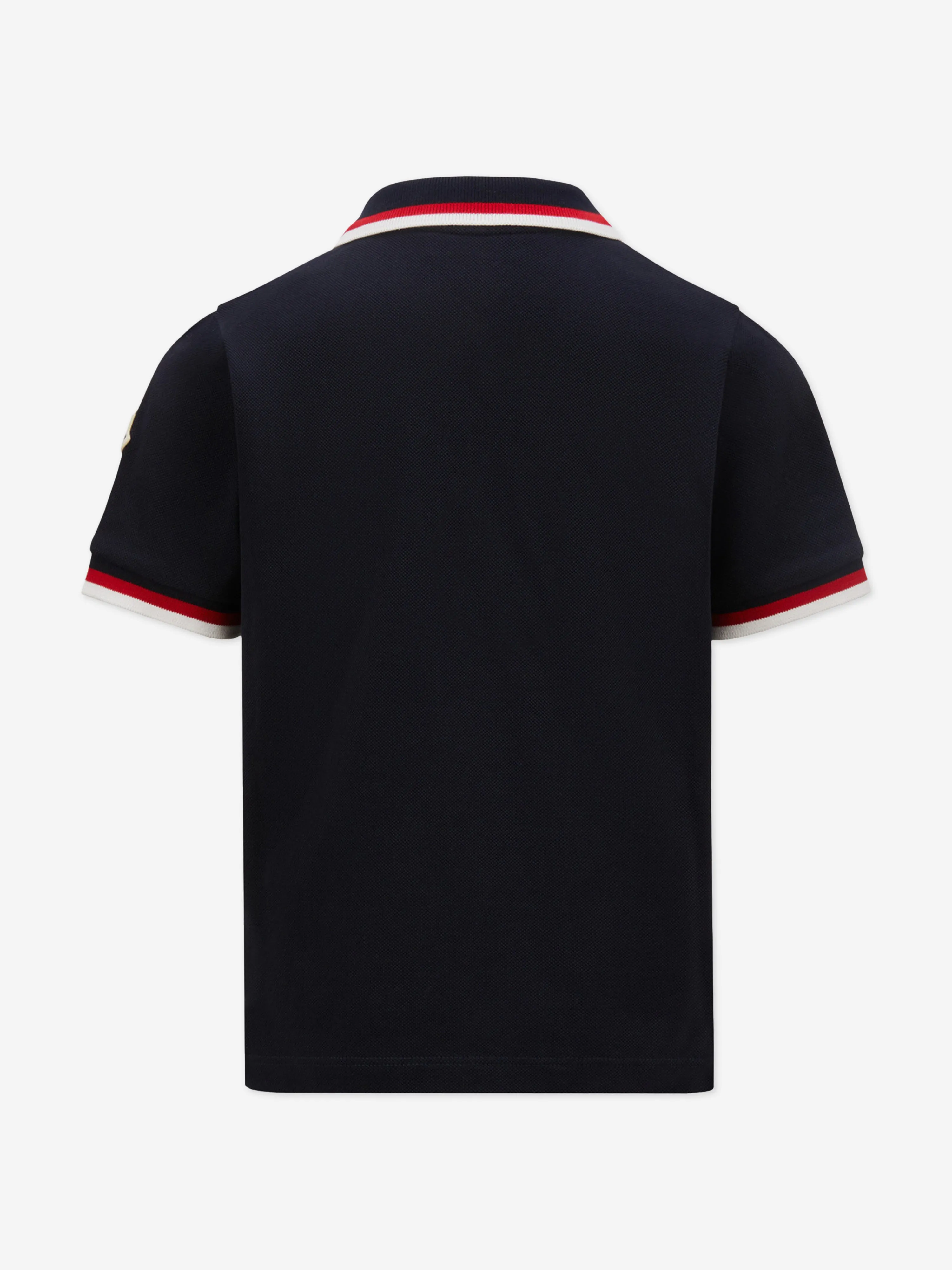 Boys Logo Polo Shirt in Navy