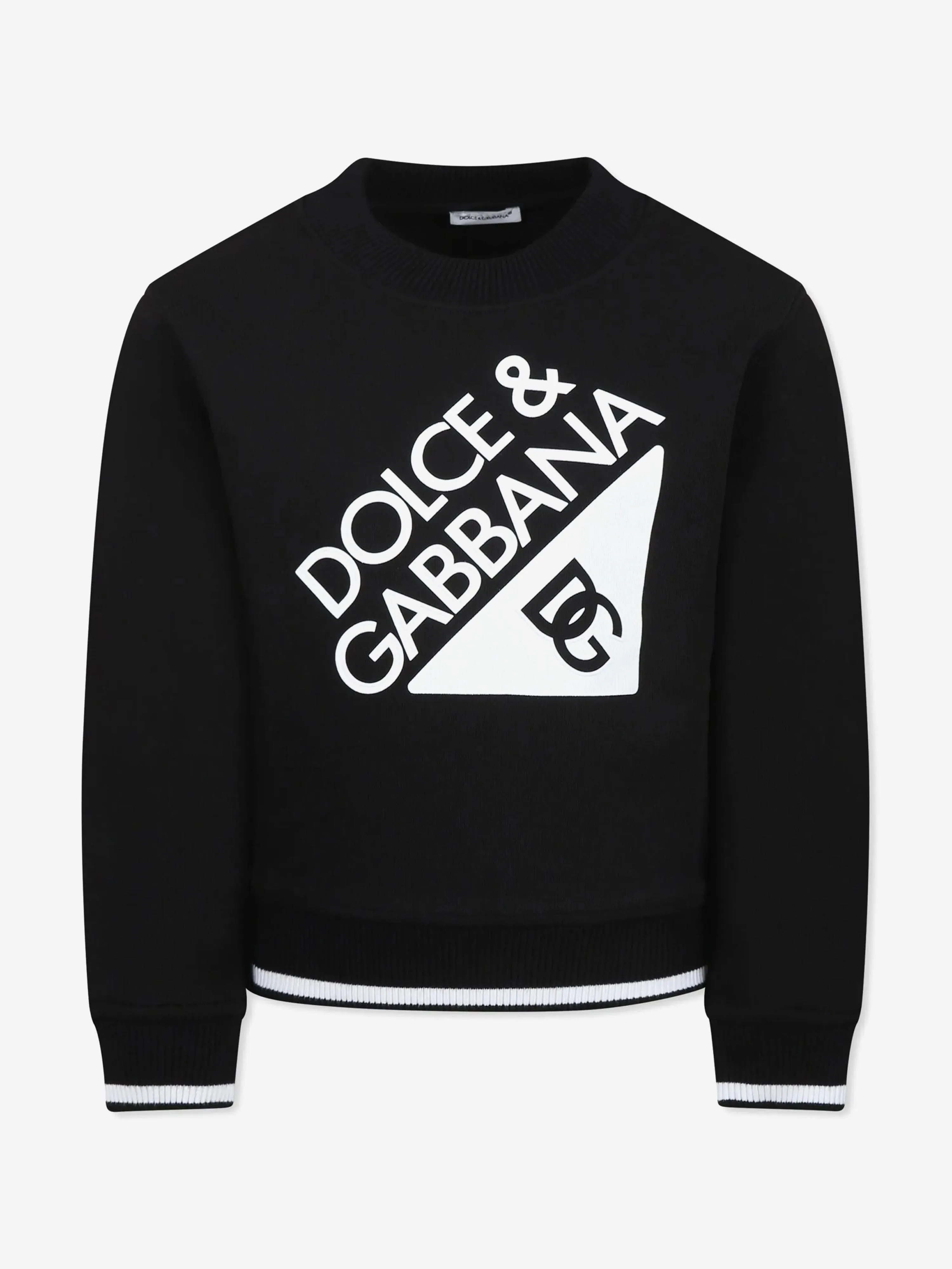 Boys Logo Sweatshirt in Black