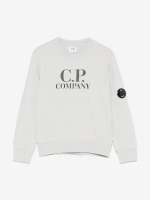 Boys Logo Sweatshirt in Grey