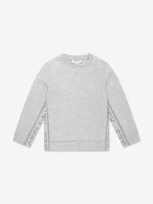 Boys Logo Sweatshirt in Grey
