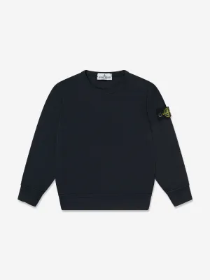 Boys Logo Sweatshirt in Navy