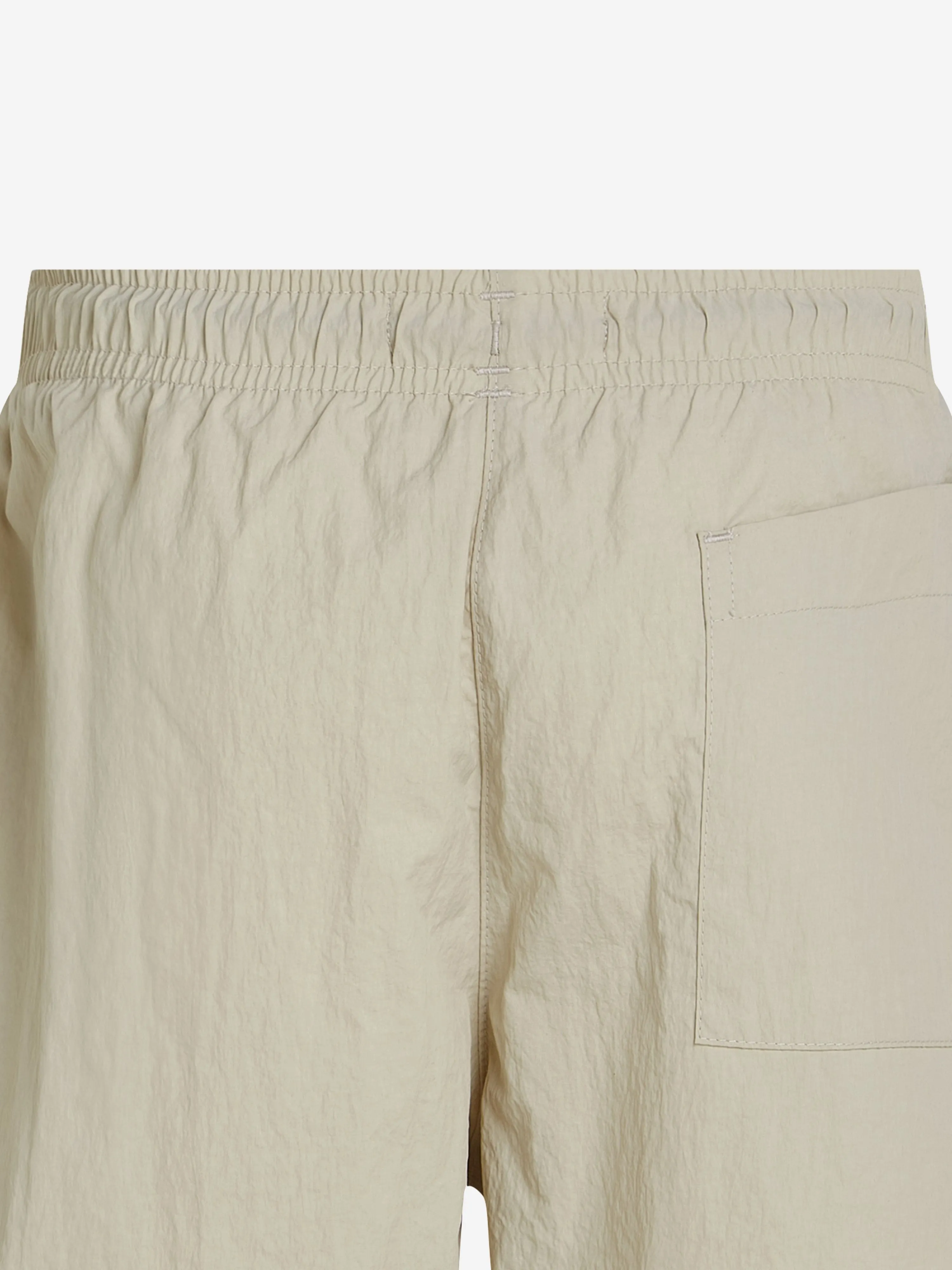 Boys Logo Swim Short in Ivory