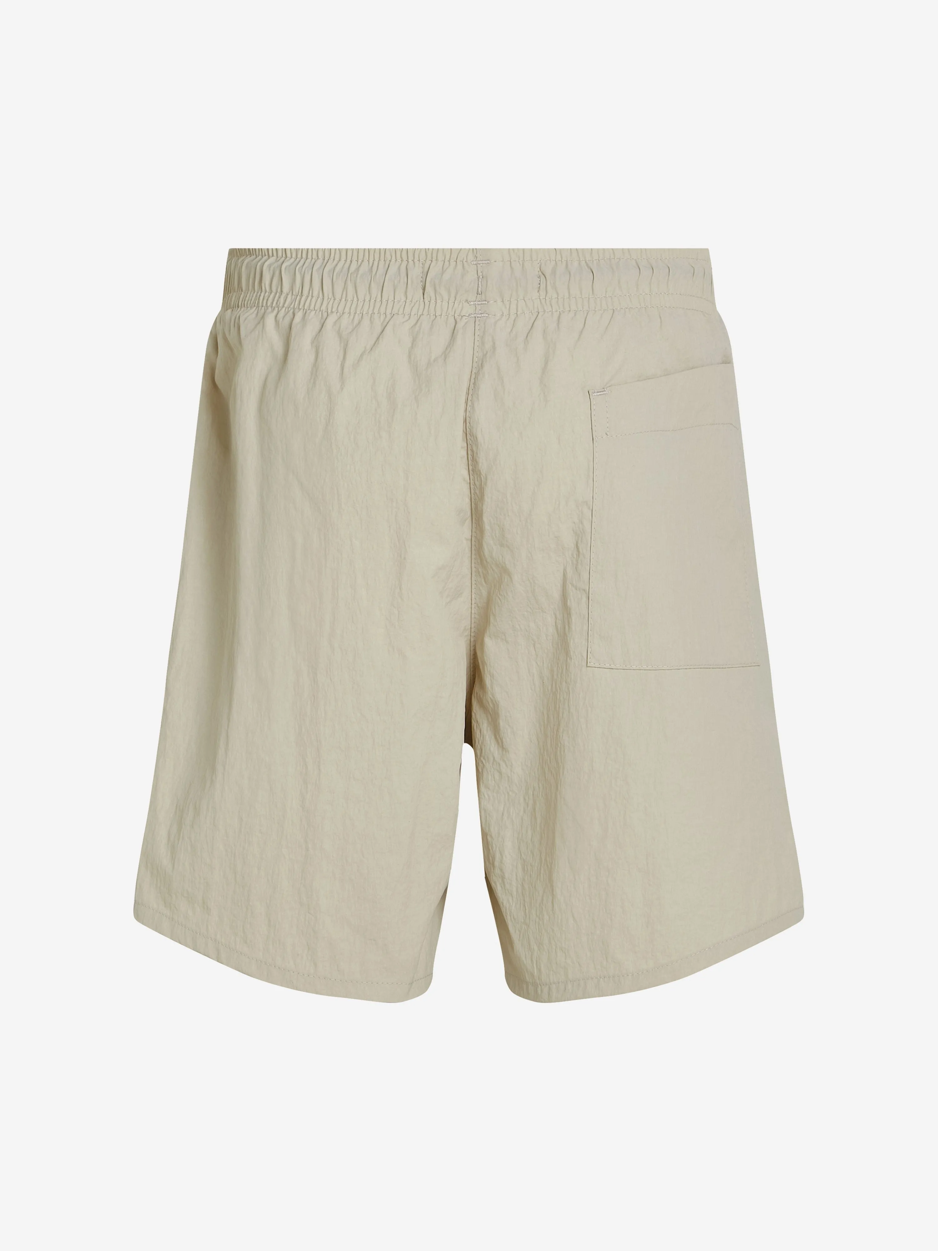 Boys Logo Swim Short in Ivory