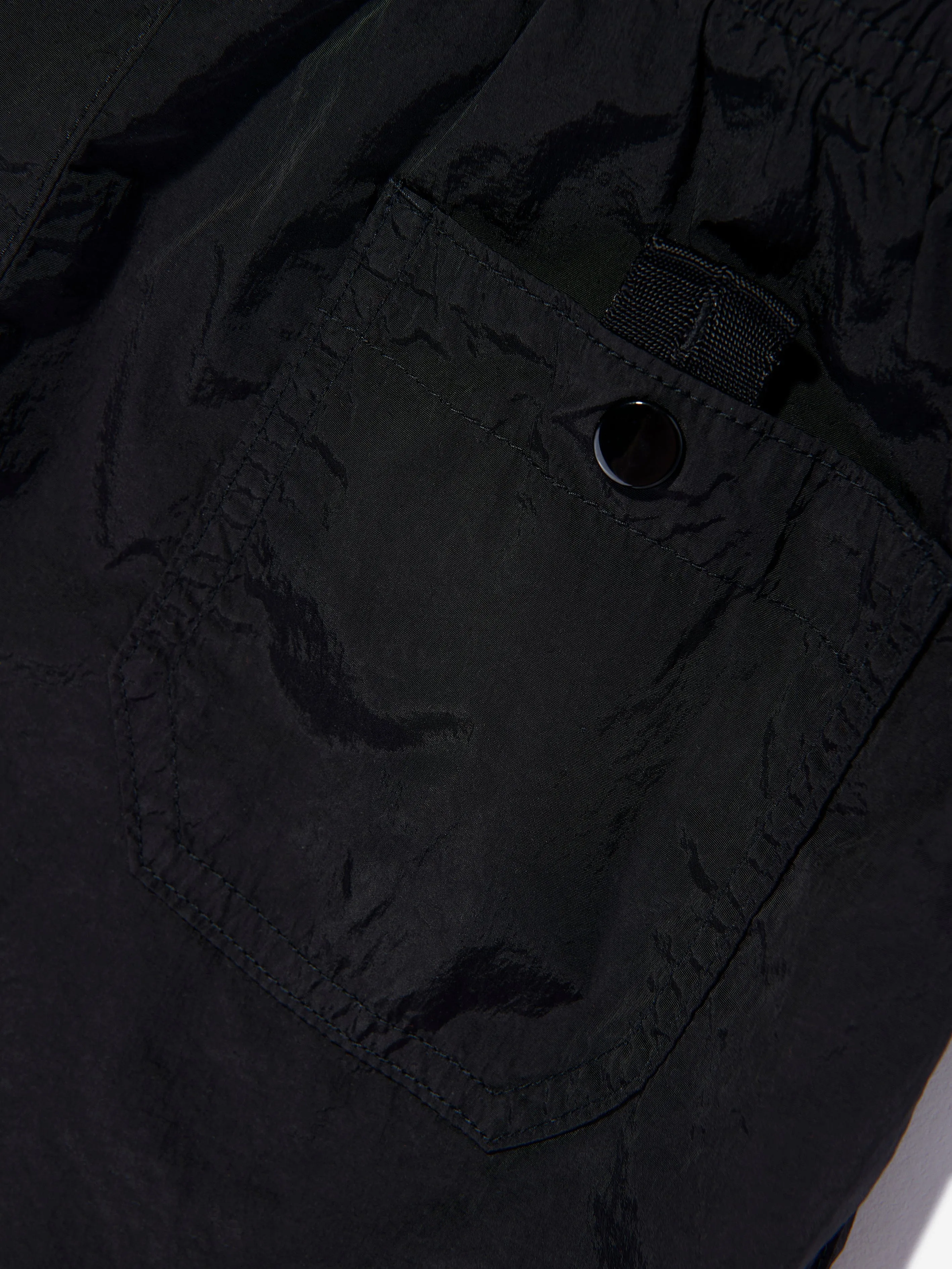 Boys Logo Swim Shorts in Black