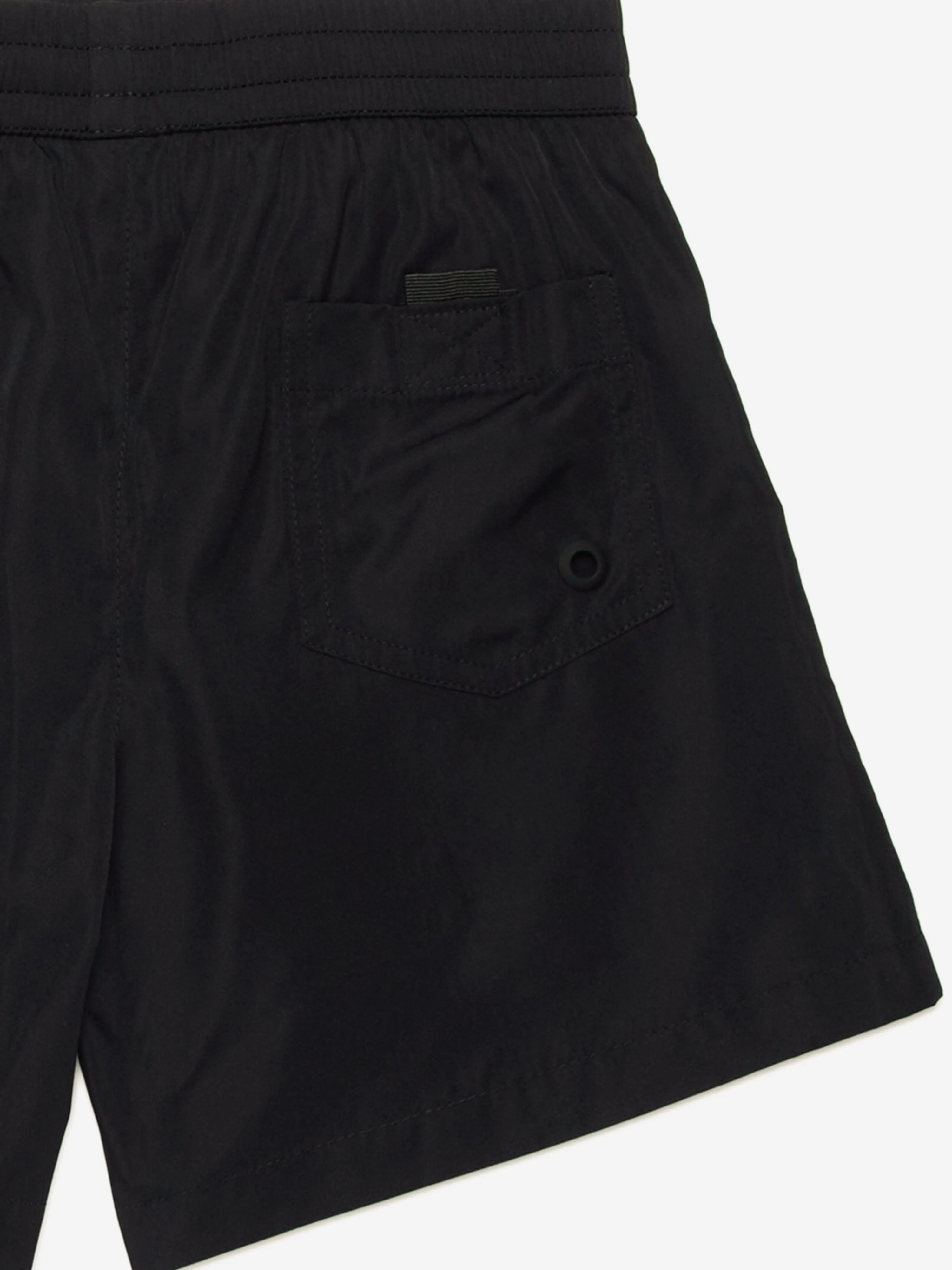 Boys Logo Swim Shorts in Black
