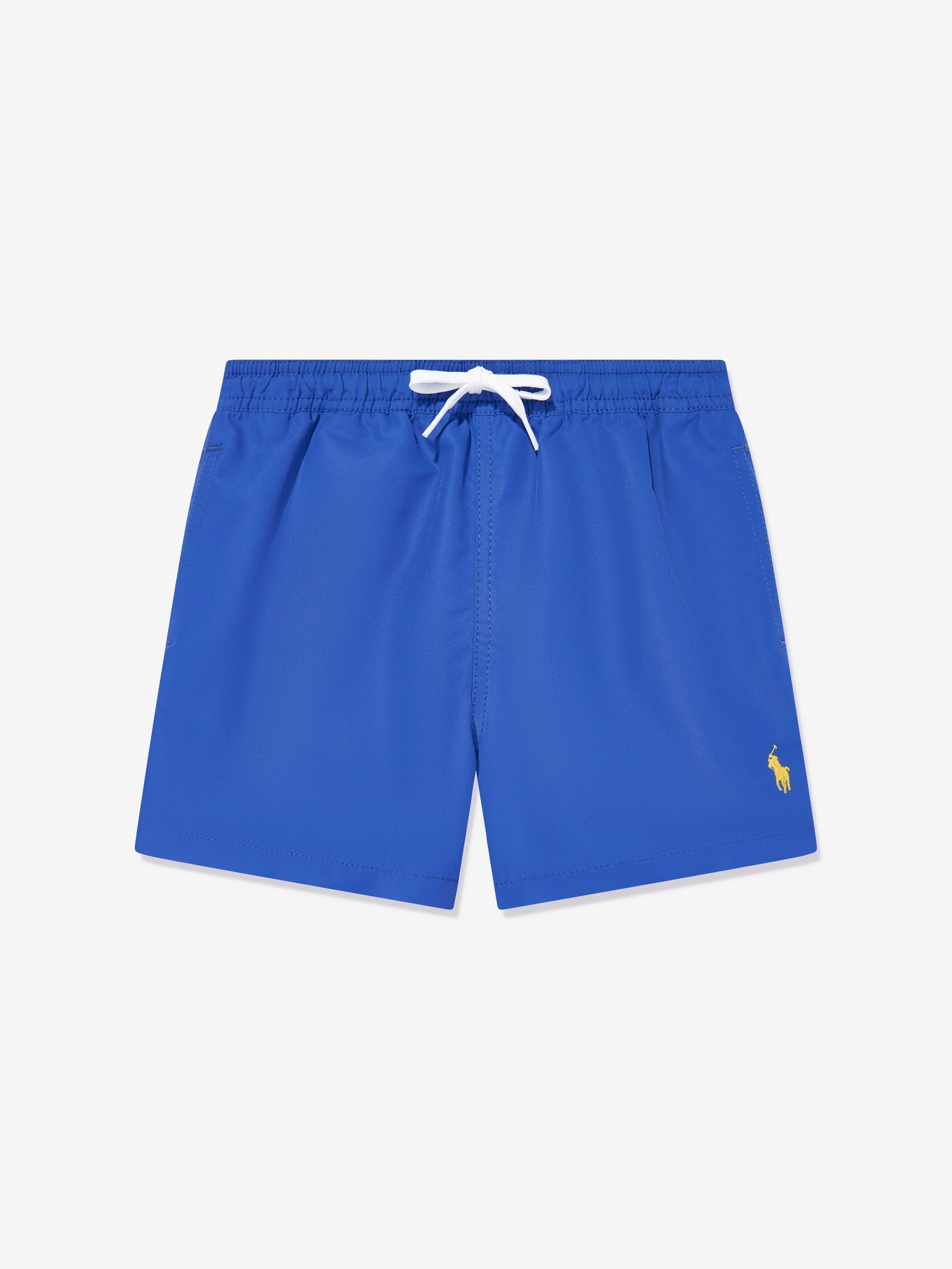 Boys Logo Swim Shorts in Blue