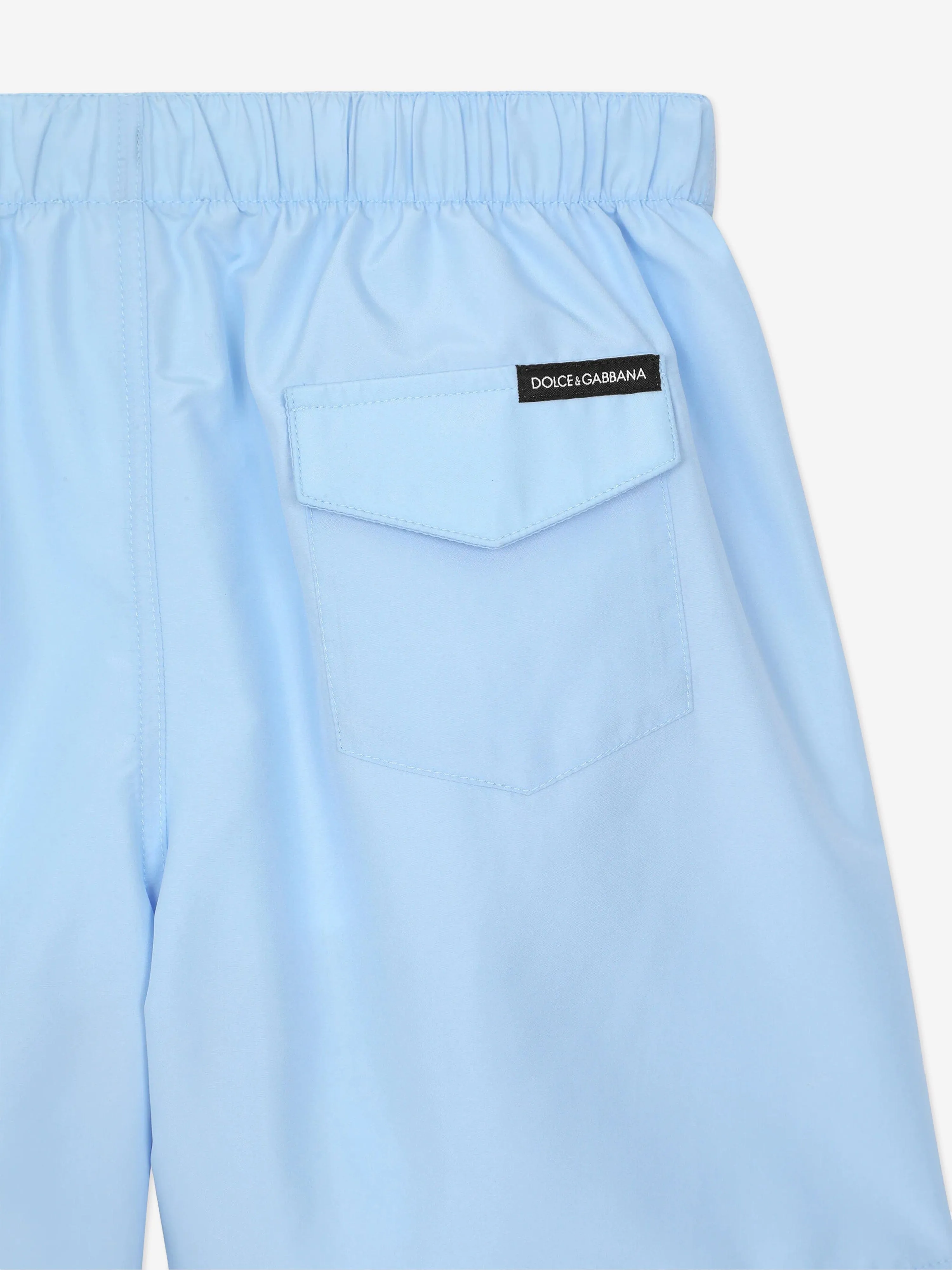 Boys Logo Swim Shorts in Blue