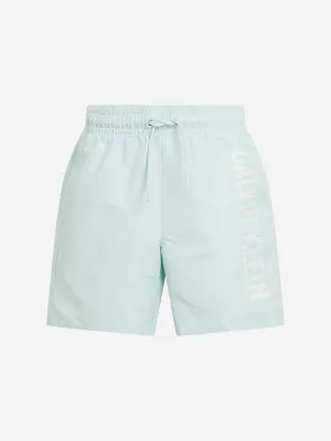 Boys Logo Swim Shorts in Green