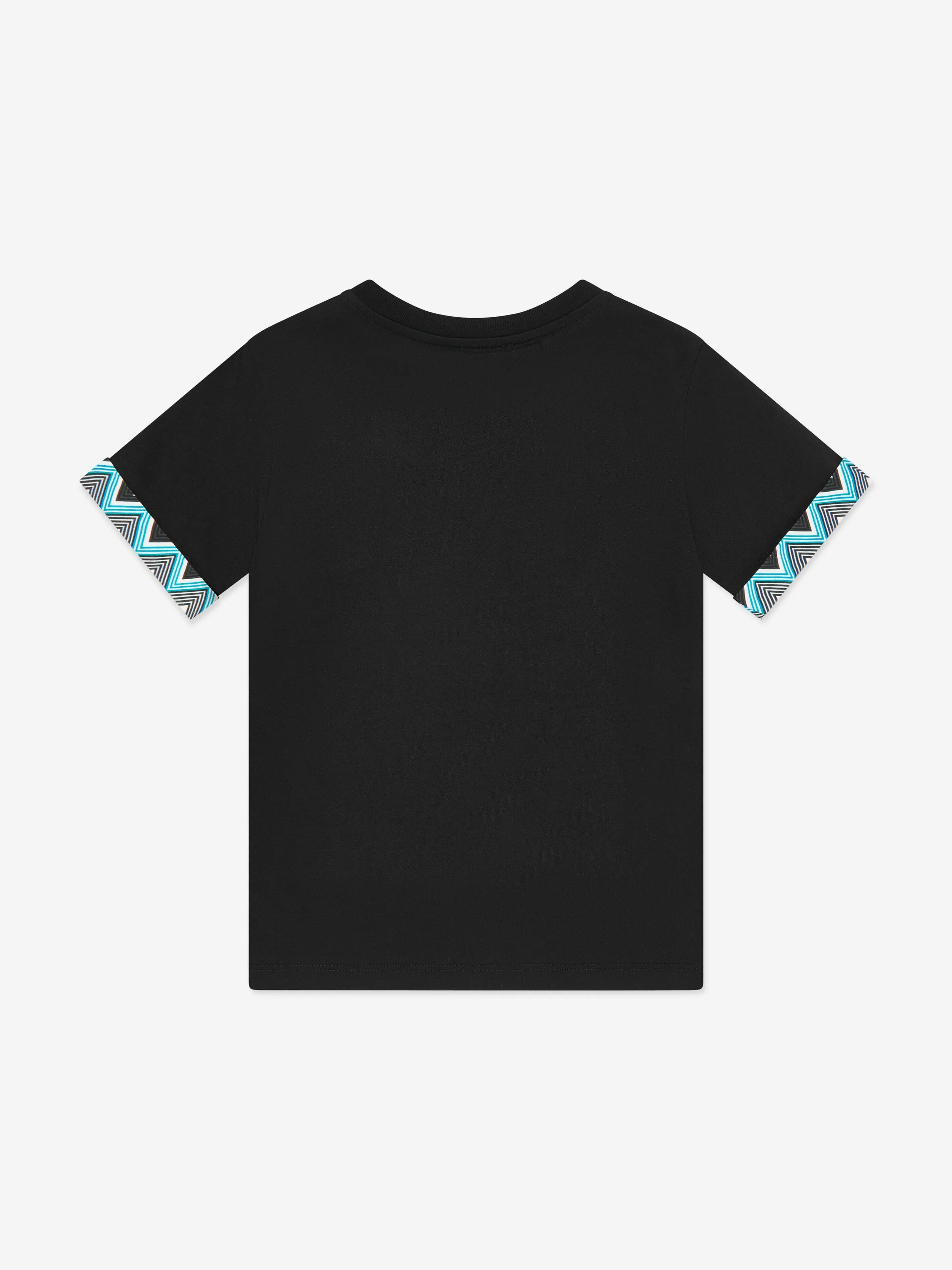 Boys Logo T-Shirt in Black