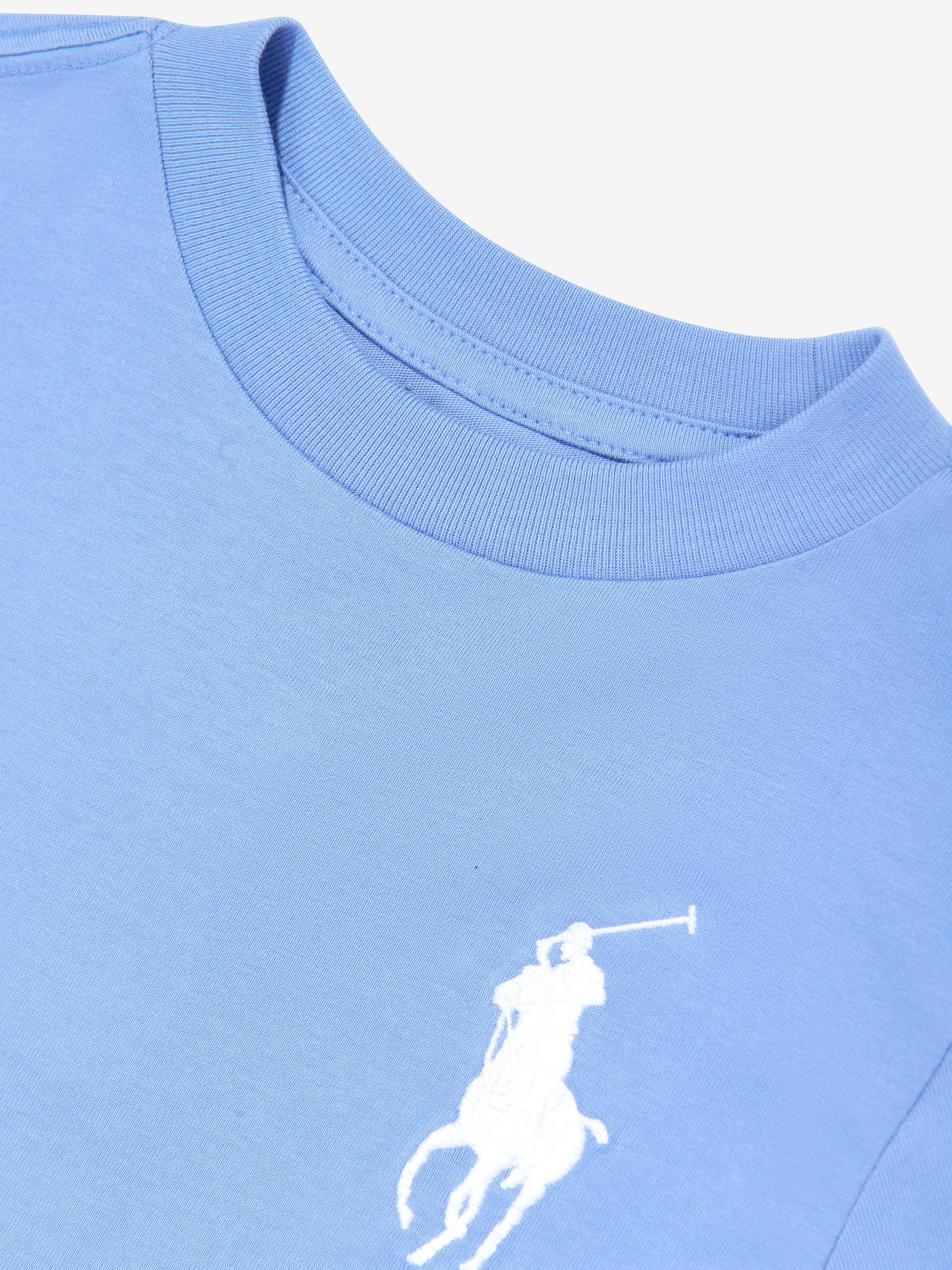 Boys Logo T-Shirt in Blue