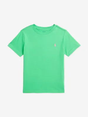Boys Logo T-Shirt in Green