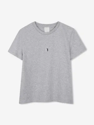 Boys Logo T-Shirt in Grey