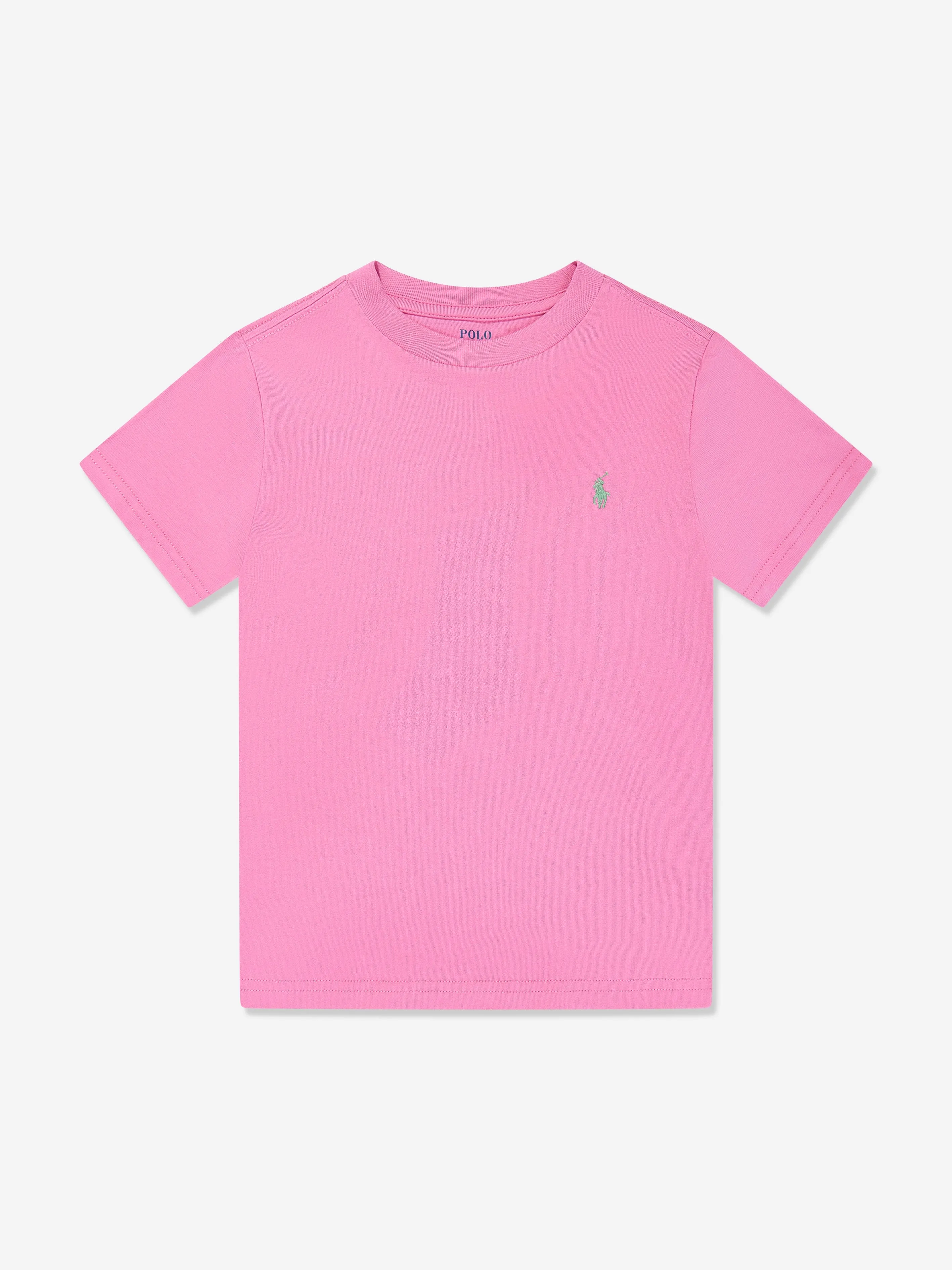 Boys Logo T-Shirt in Pink