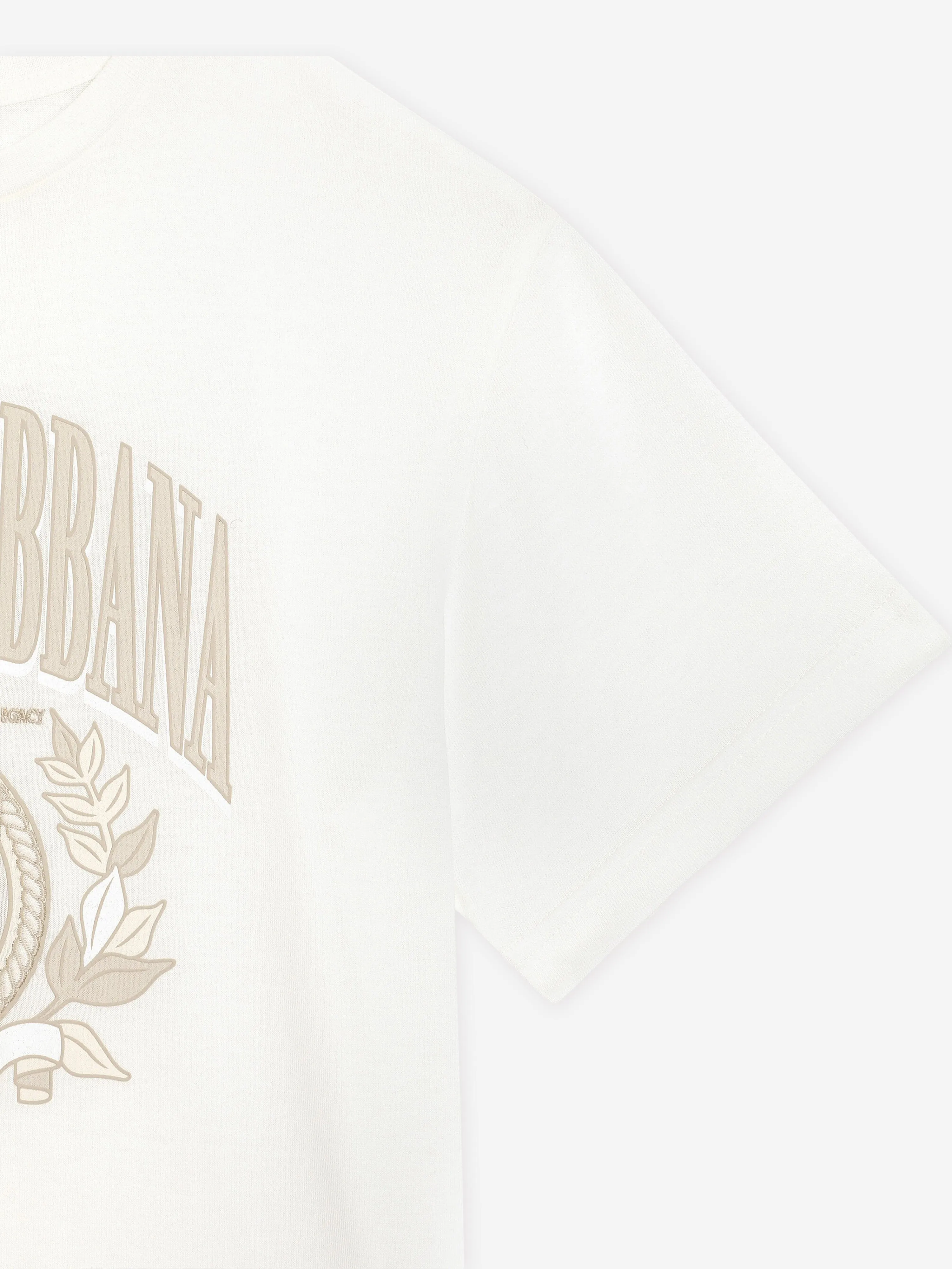 Boys Logo T-Shirt in White