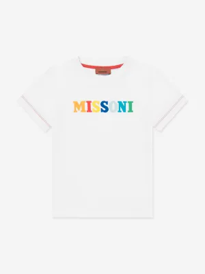 Boys Logo T-Shirt in White