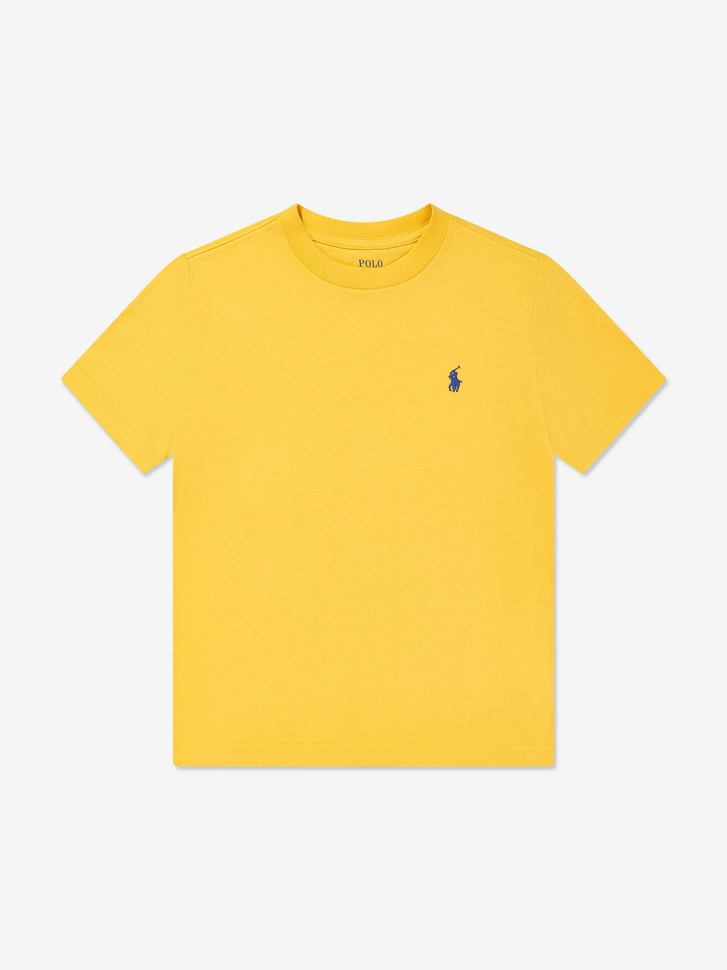 Boys Logo T-Shirt in Yellow