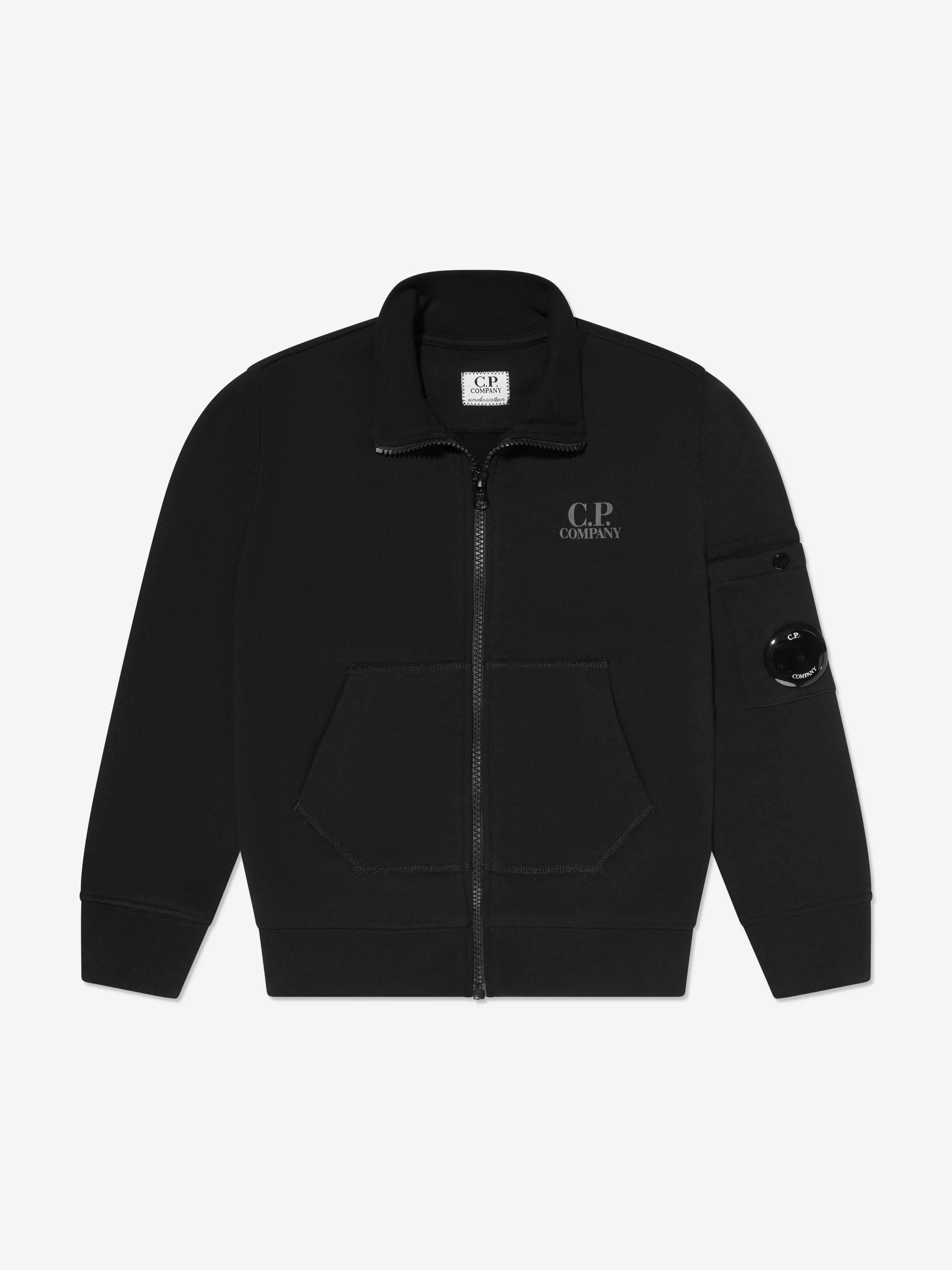 Boys Logo Tracksuit in Black