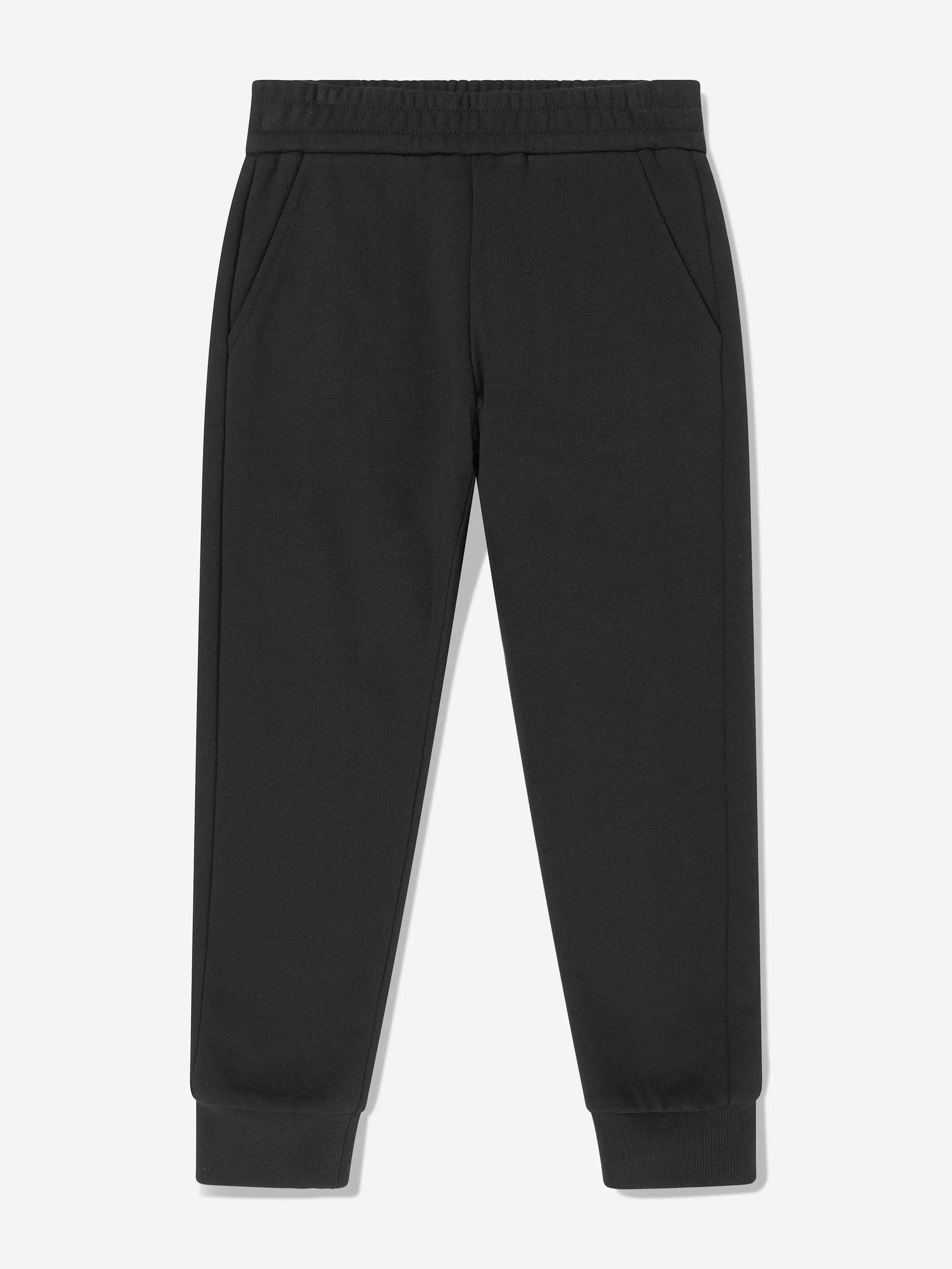 Boys Logo Tracksuit in Black