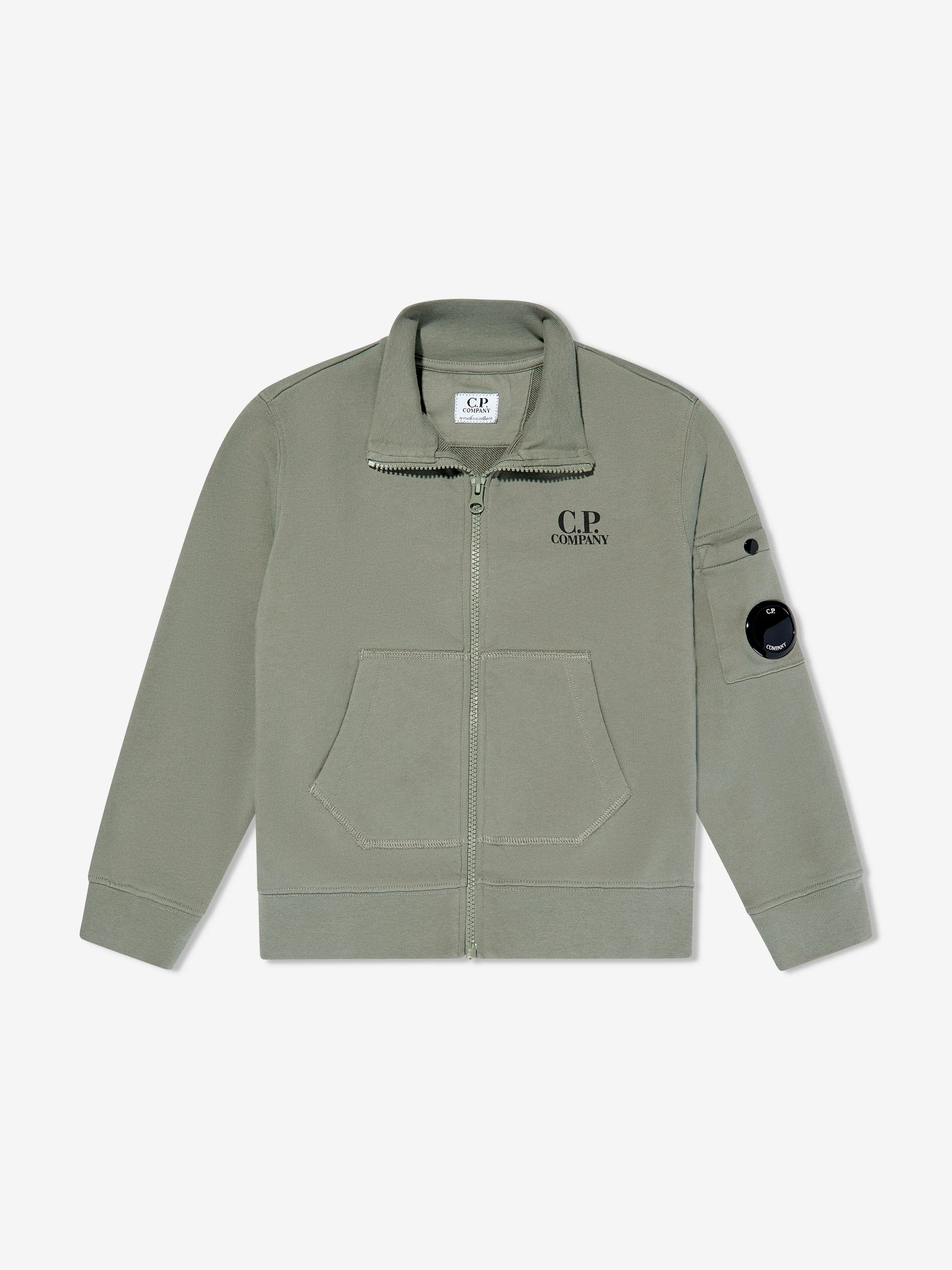 Boys Logo Tracksuit in Green