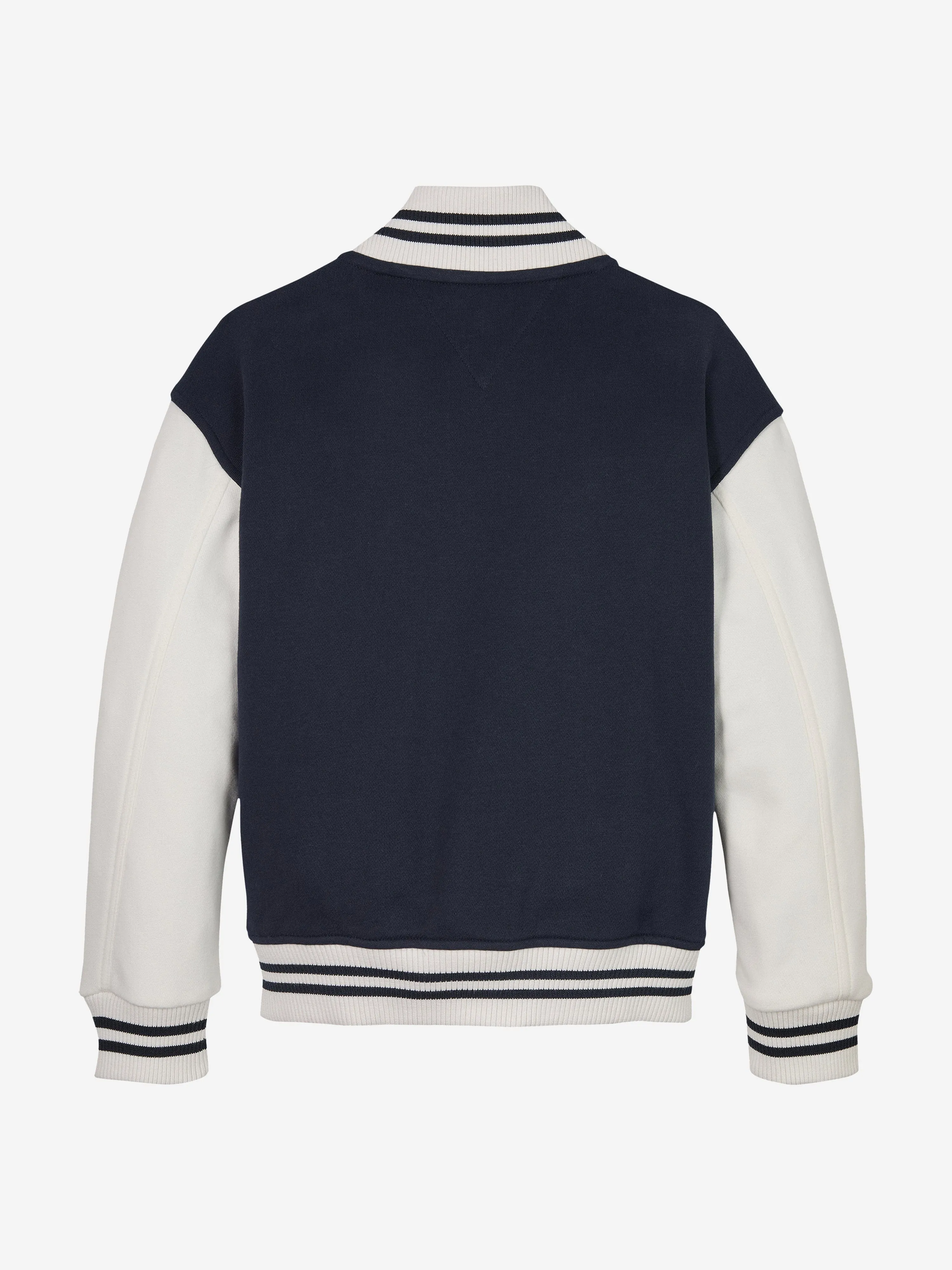 Boys Mini Corp Logo Bomber Jacket in Navy