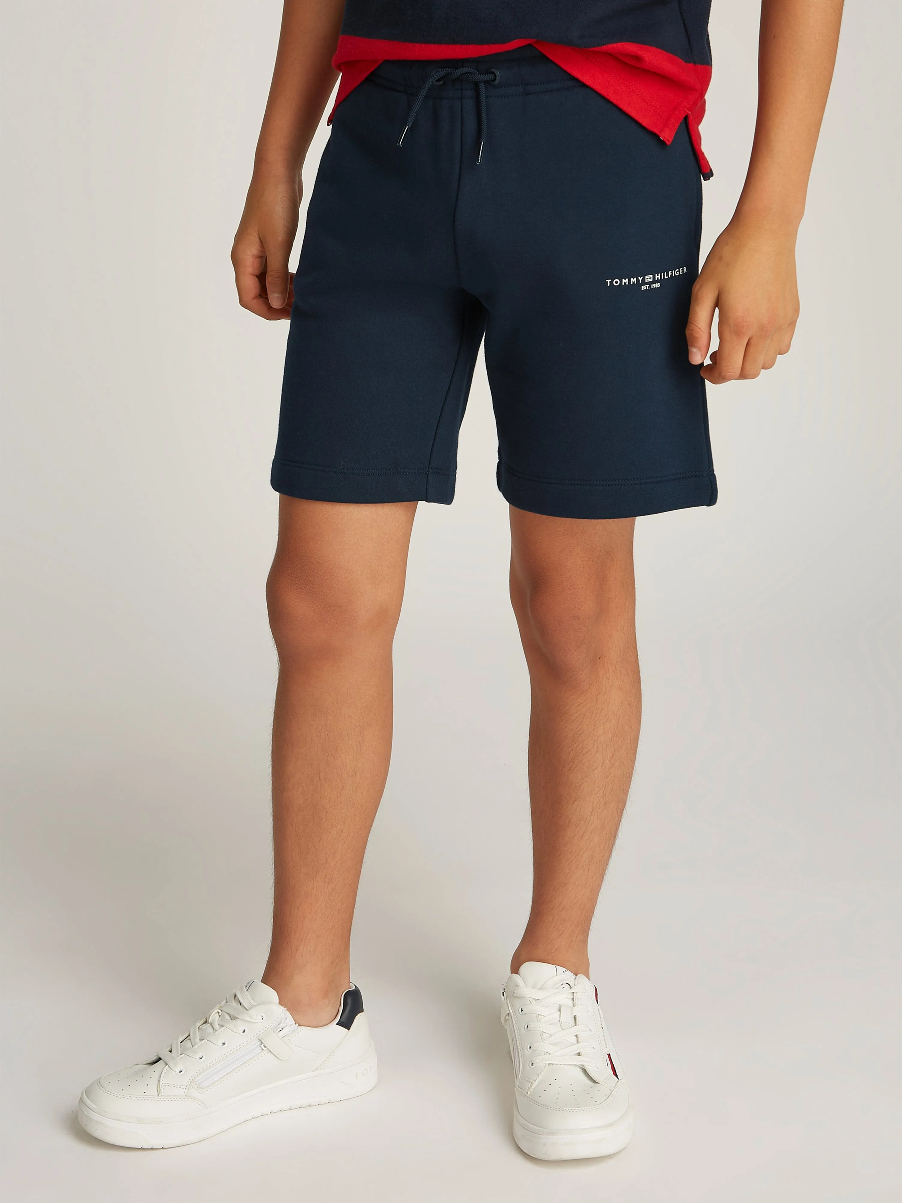 Boys Mini Corp Shorts in Navy