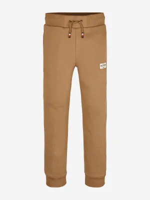 Boys Monotype 1985 Label Joggers in Brown