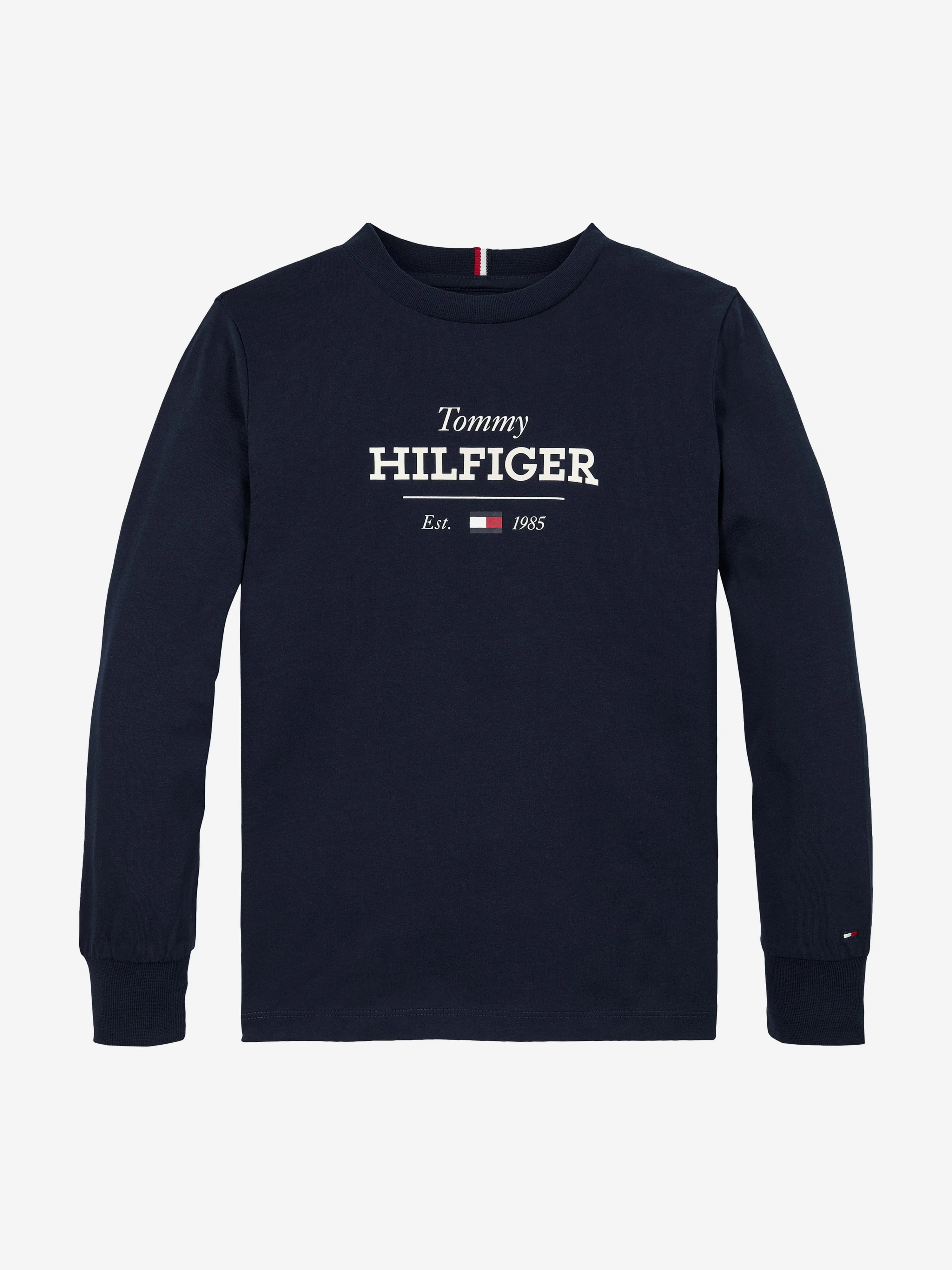 Boys Monotype 1985 Long Sleeve T-Shirt in Navy