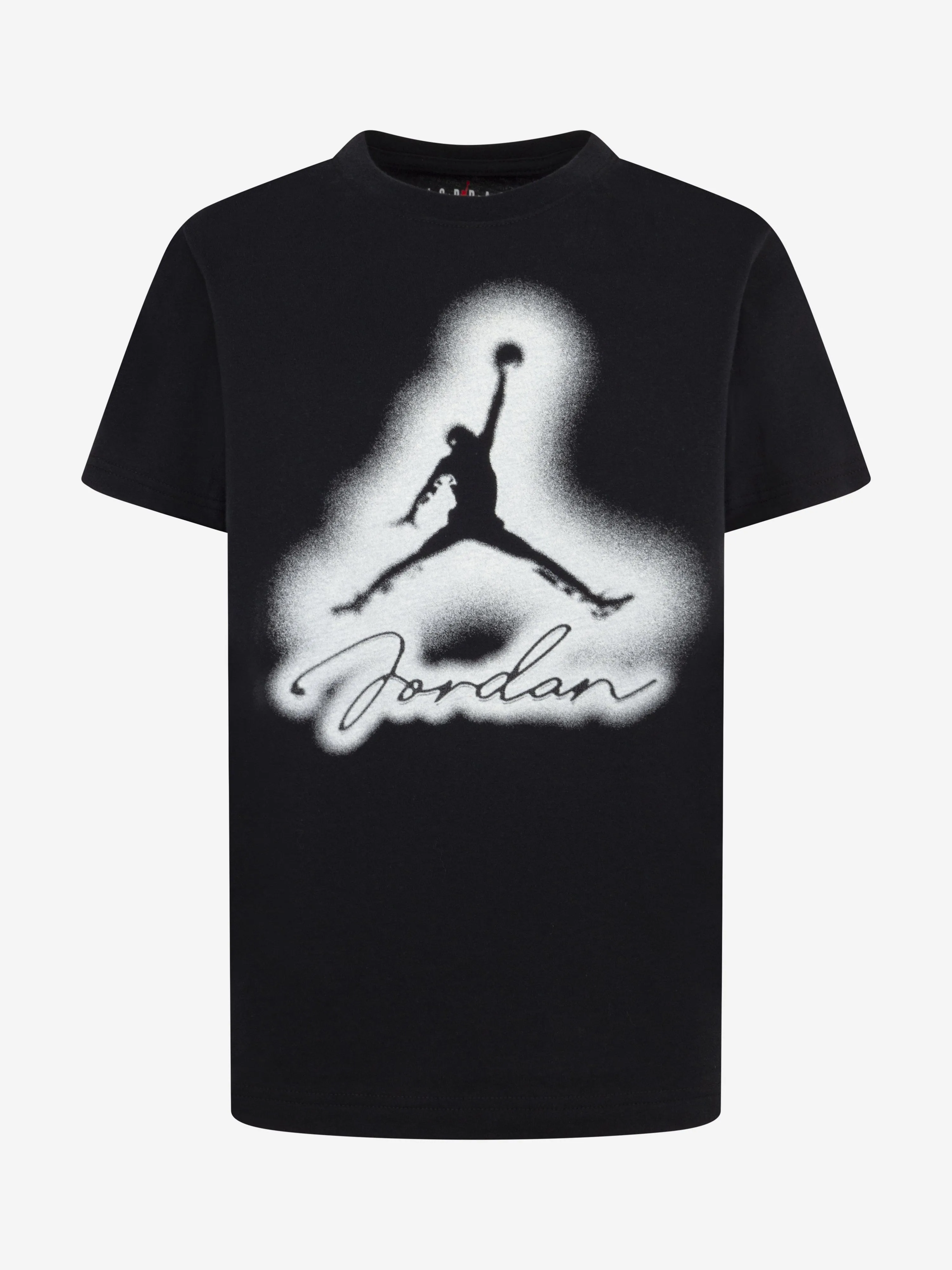 Boys MVP Airbrushed T-Shirt in Black