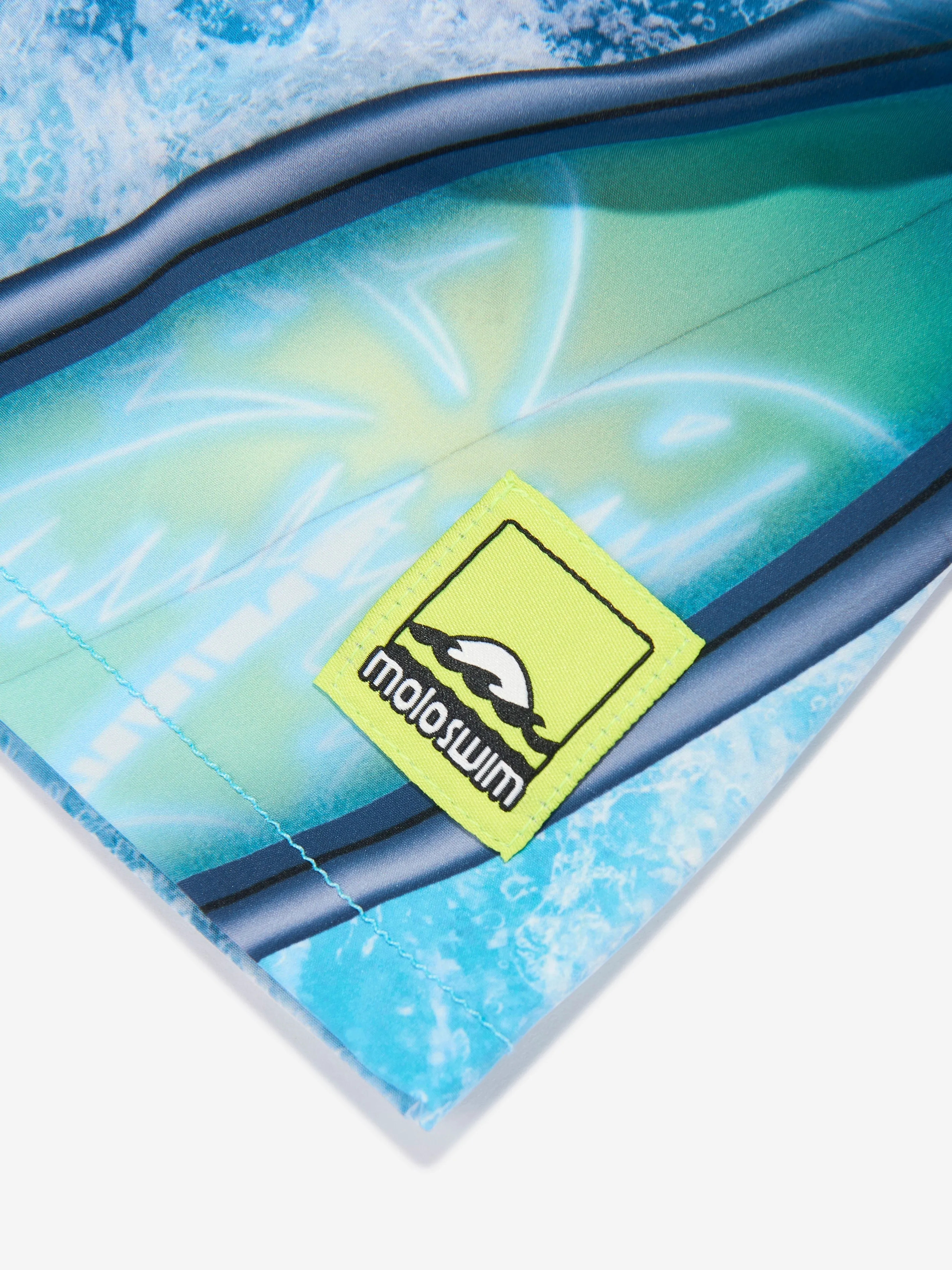 Boys Niko Surf Art Chill Swim Shorts in Blue (UPF50 )