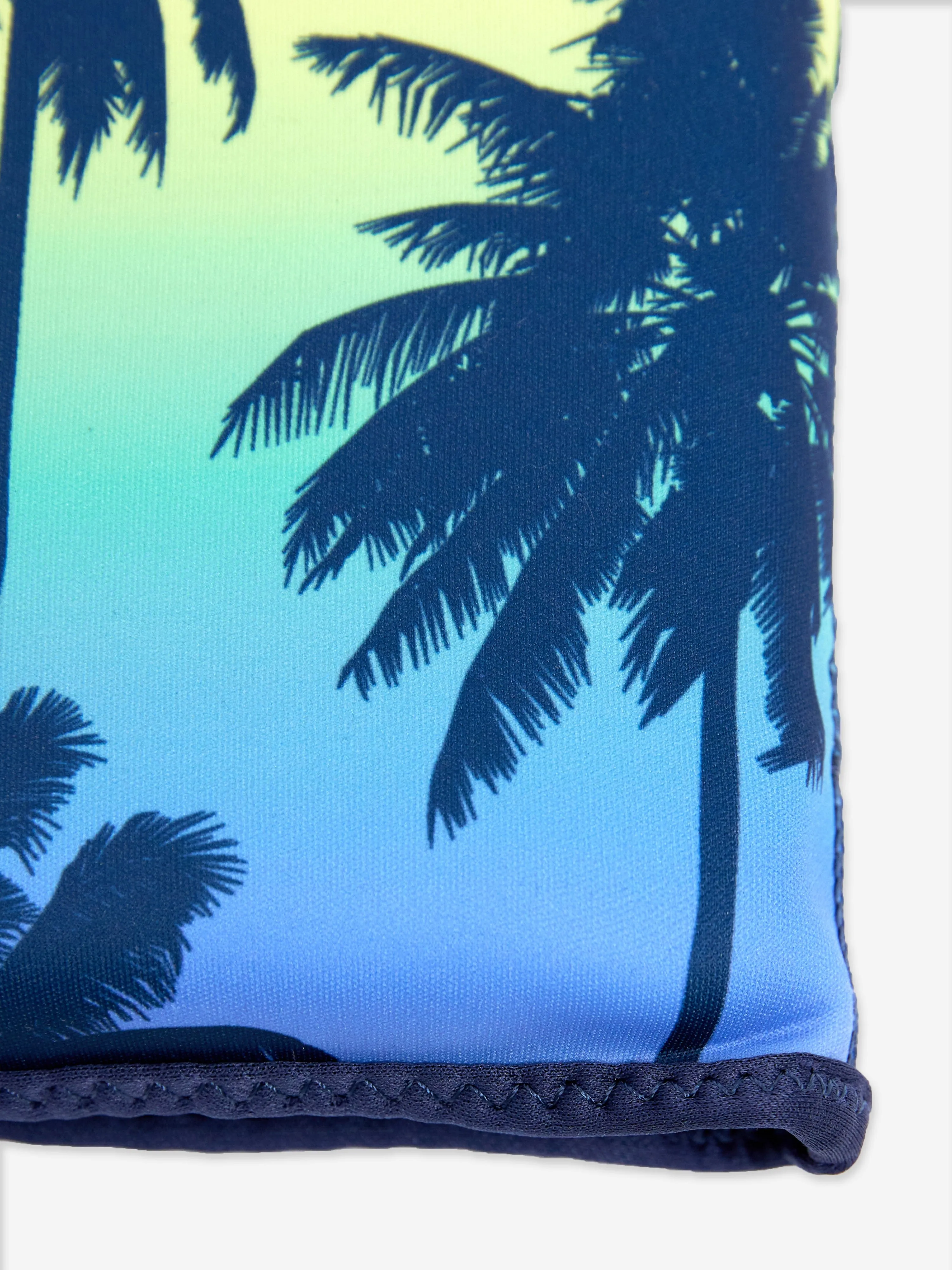 Boys Palm Tree Float Jacket in Blue (UPF50 )