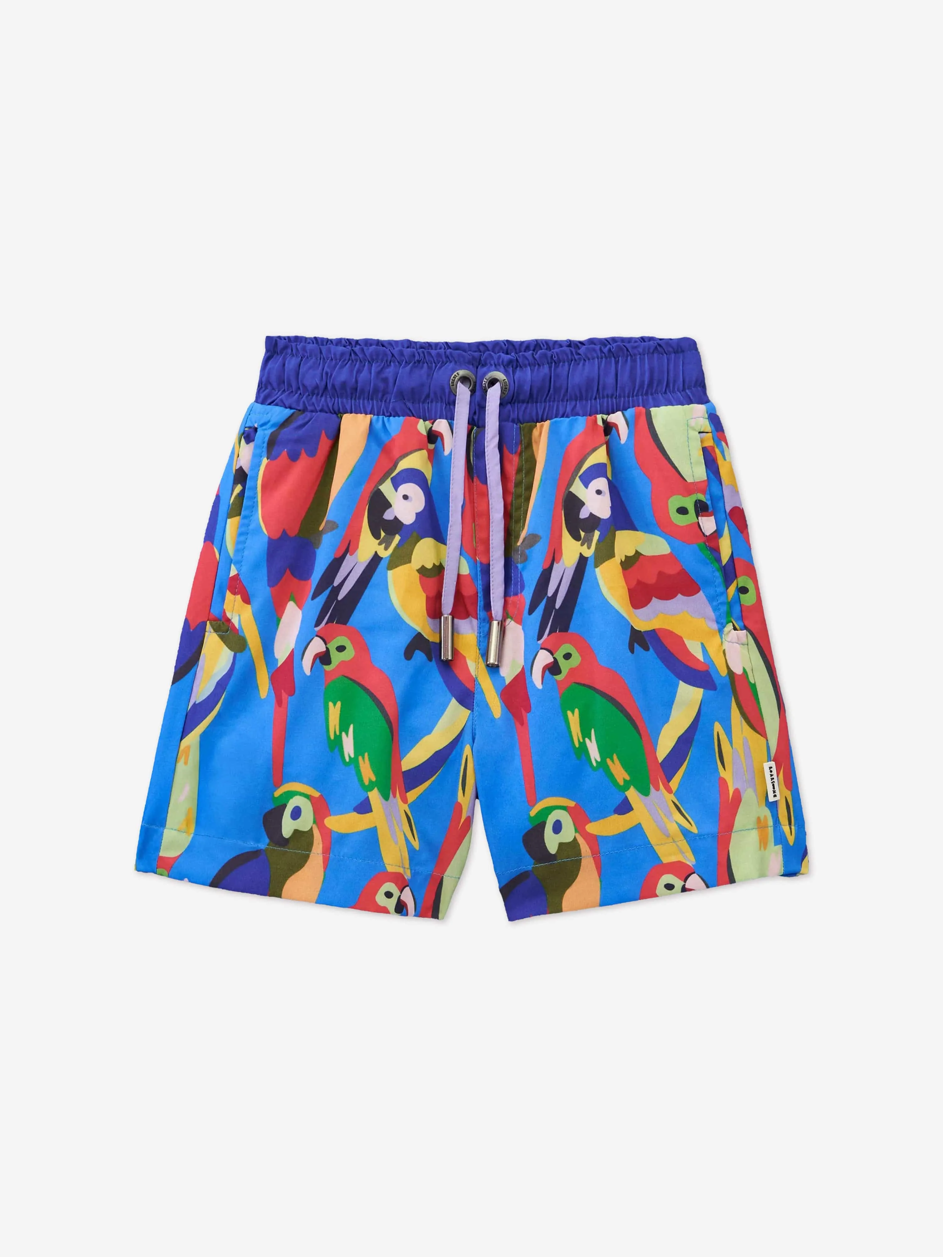 Boys Parrot Swim Shorts in Blue (UPF50 )