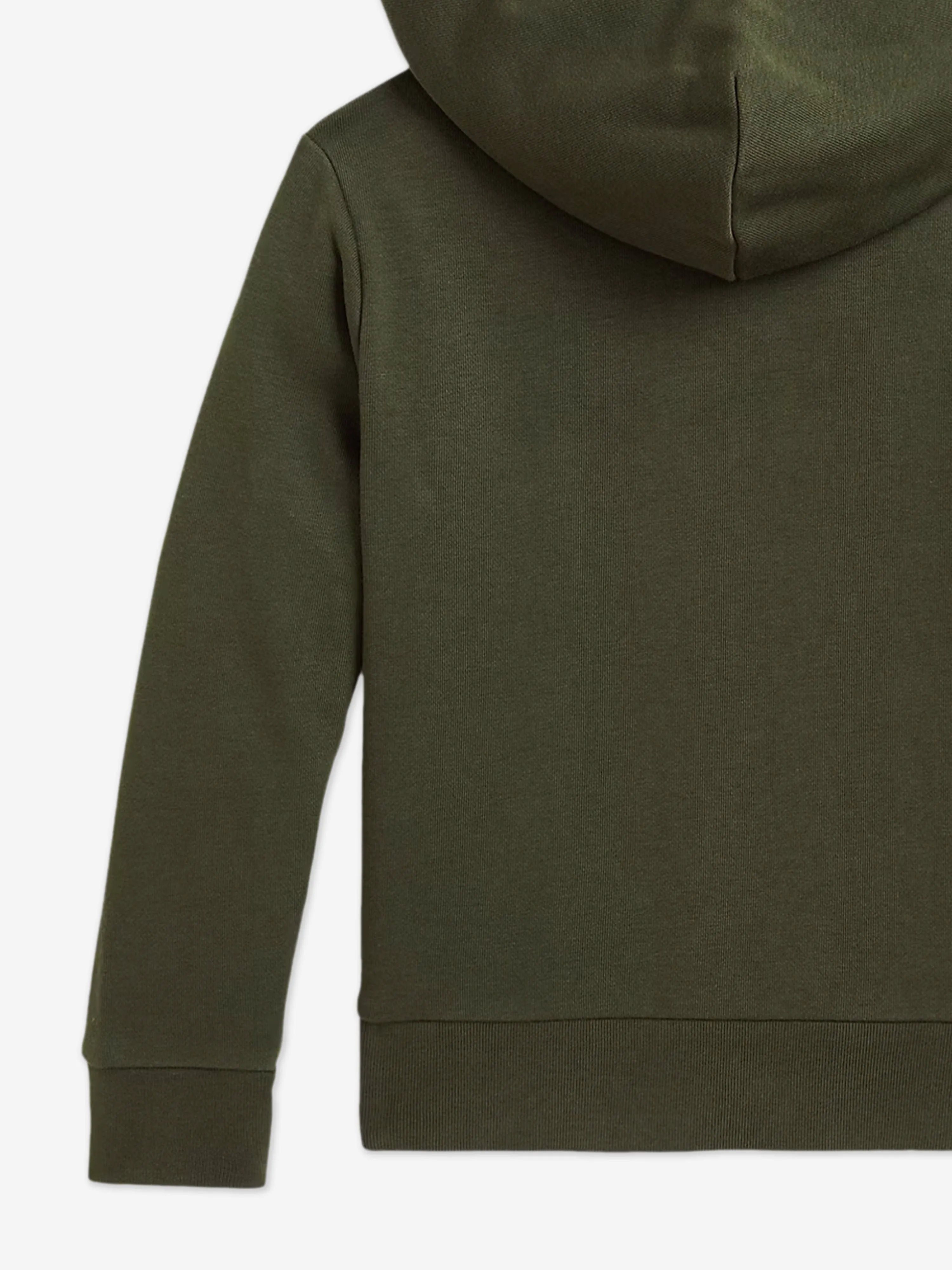 Boys Polo Hoodie in Green