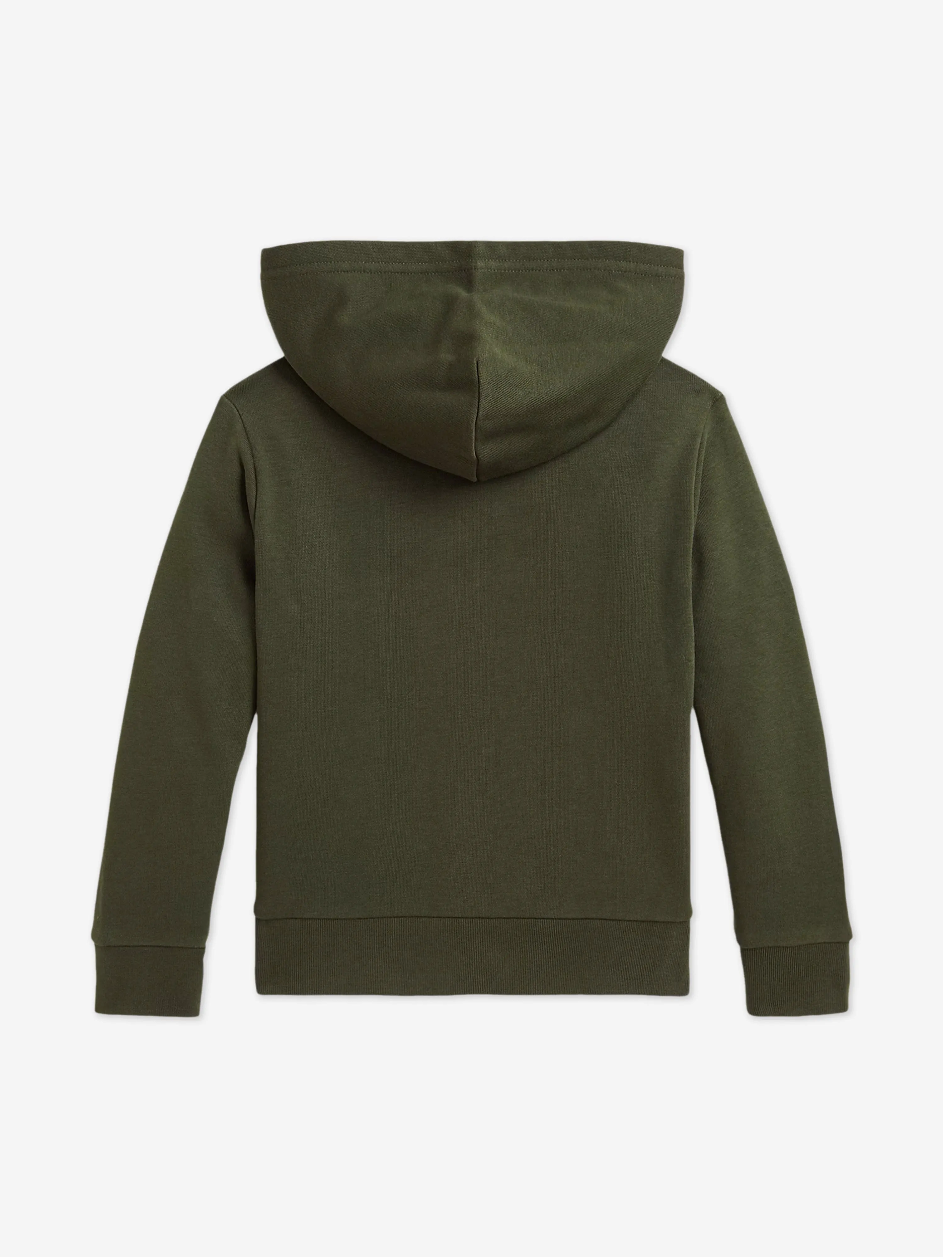 Boys Polo Hoodie in Green