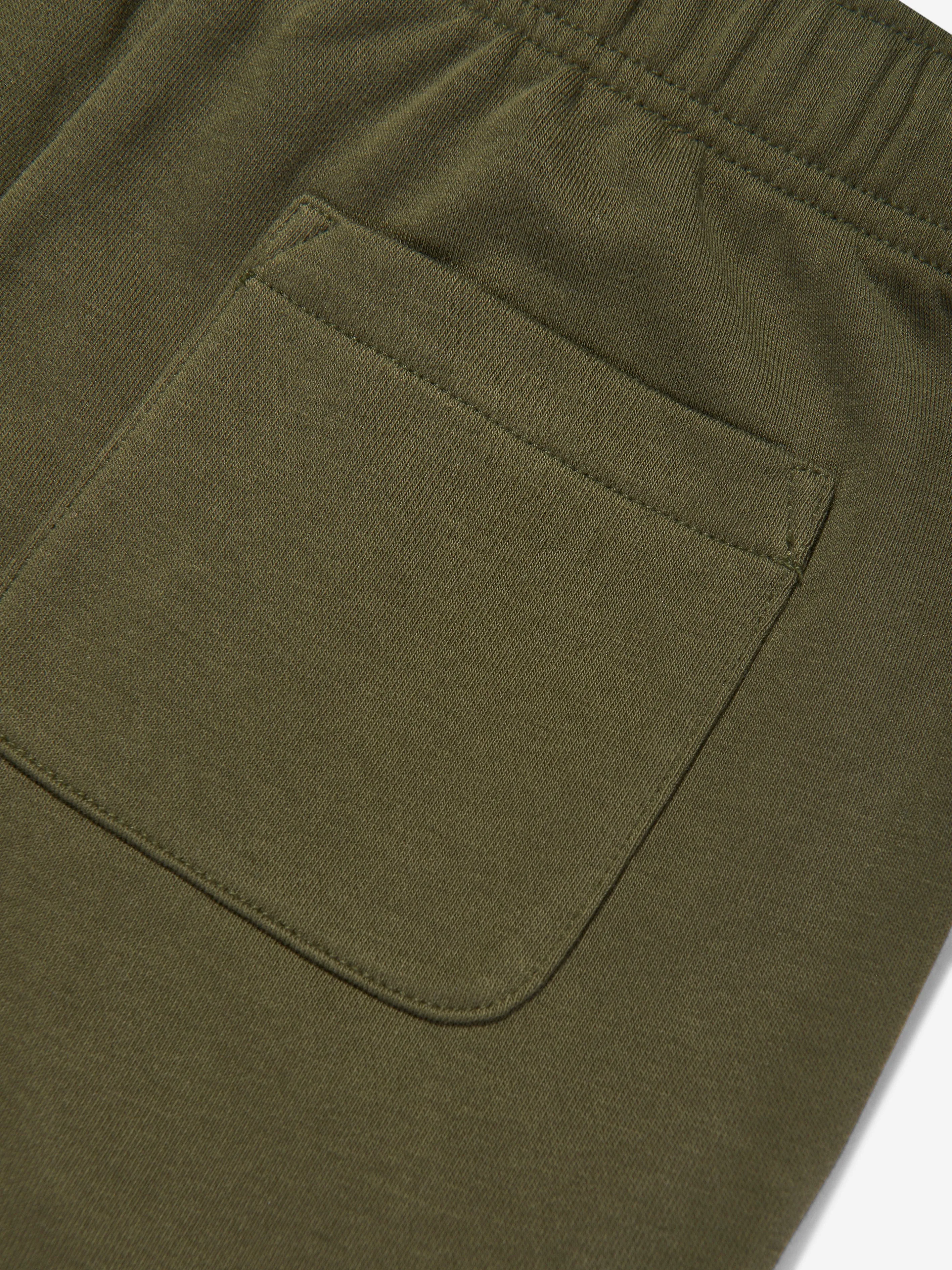 Boys Polo Joggers in Green