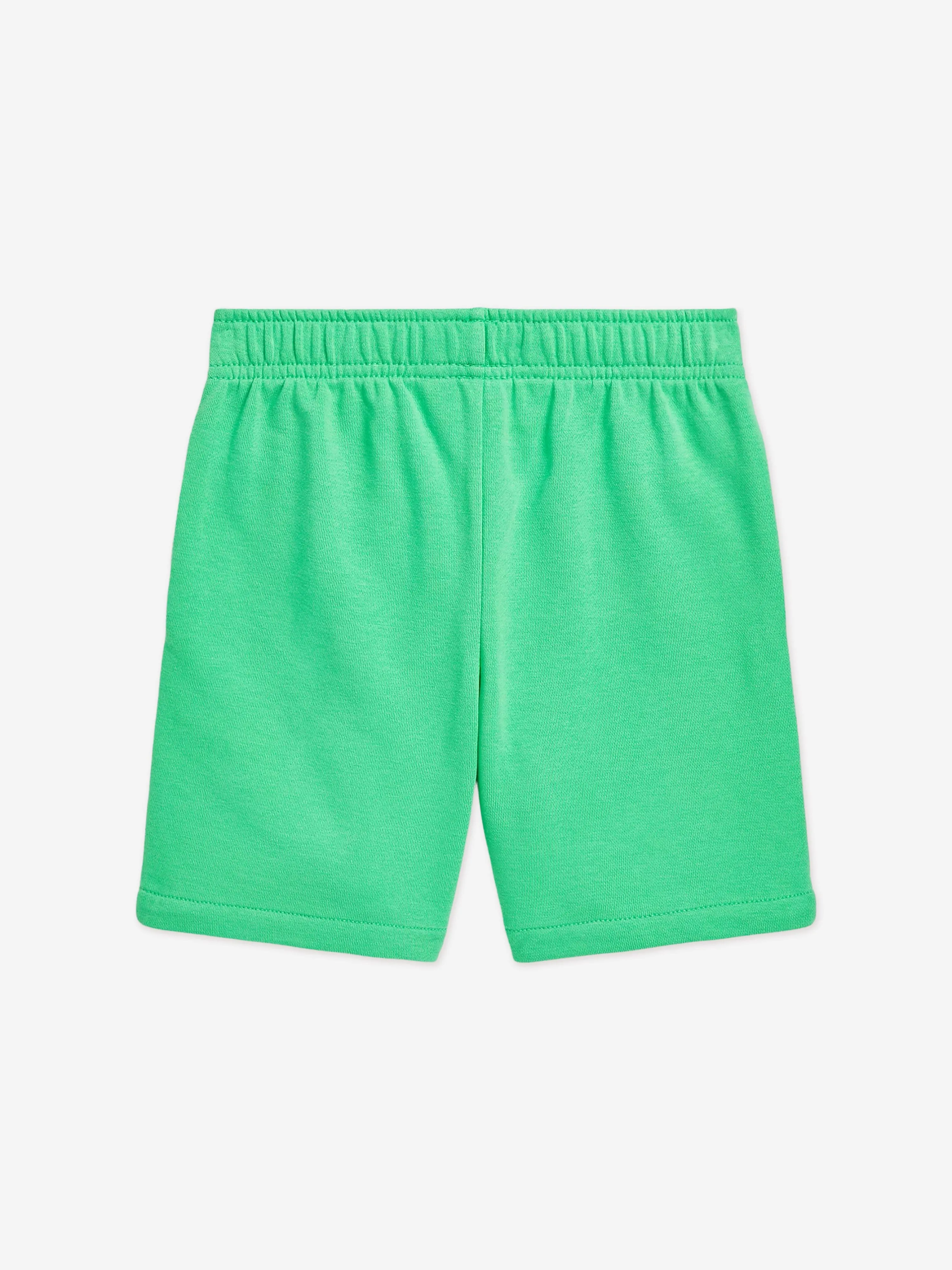 Boys Polo Shorts in Green