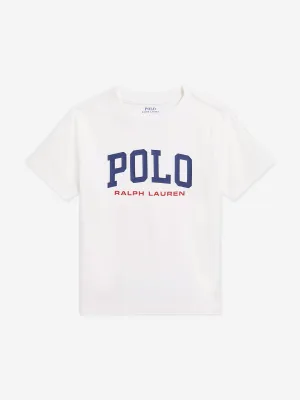 Boys Polo T-Shirt in White
