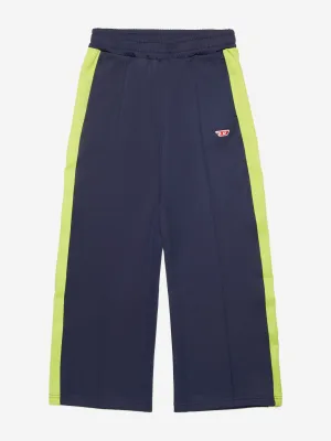Boys Relaxed Track Pants in Navy