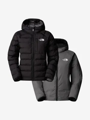 Boys Reversible Perrito Hooded Jacket in Black