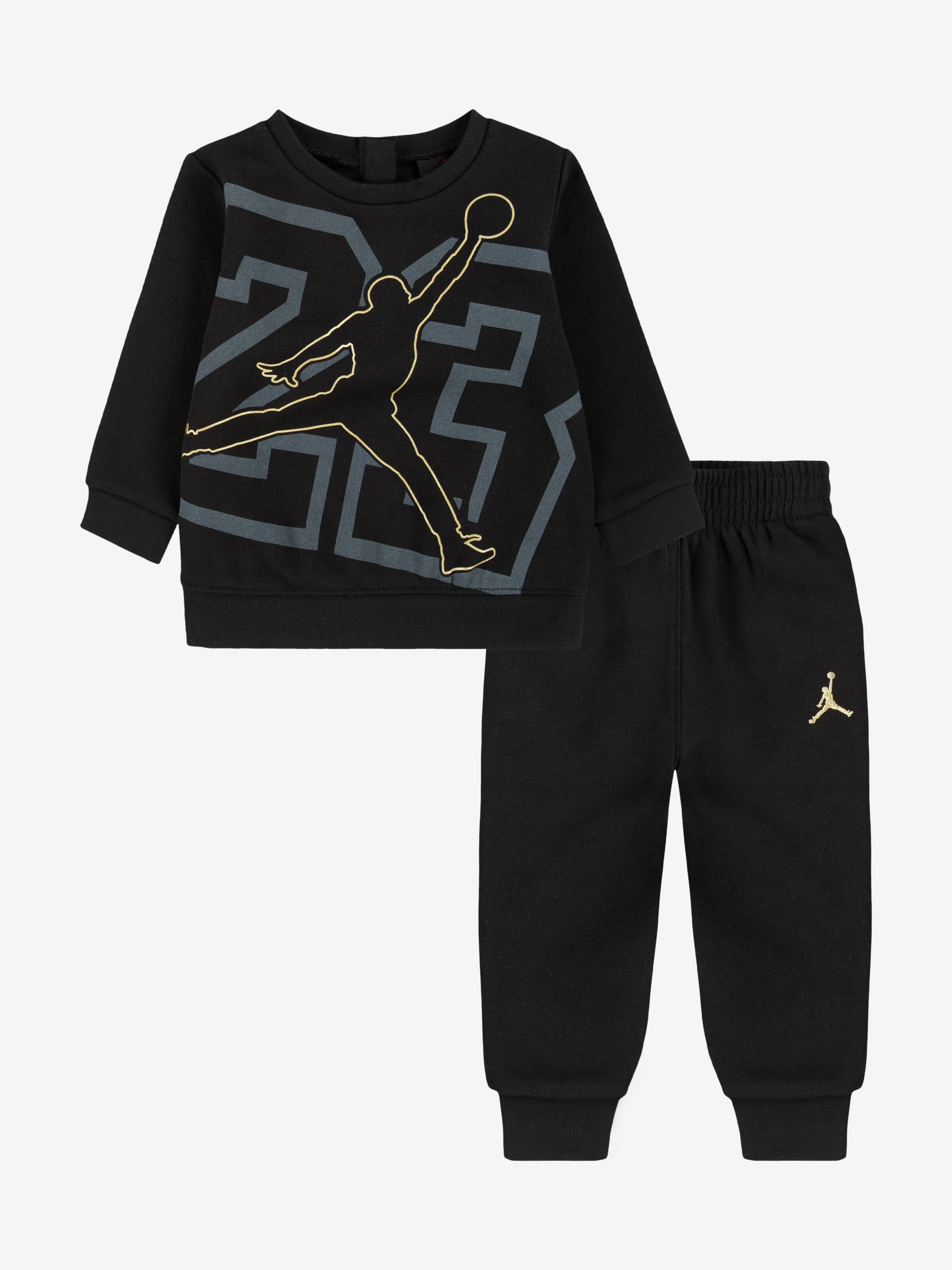 Boys See Me Shine Tracksuit in Black