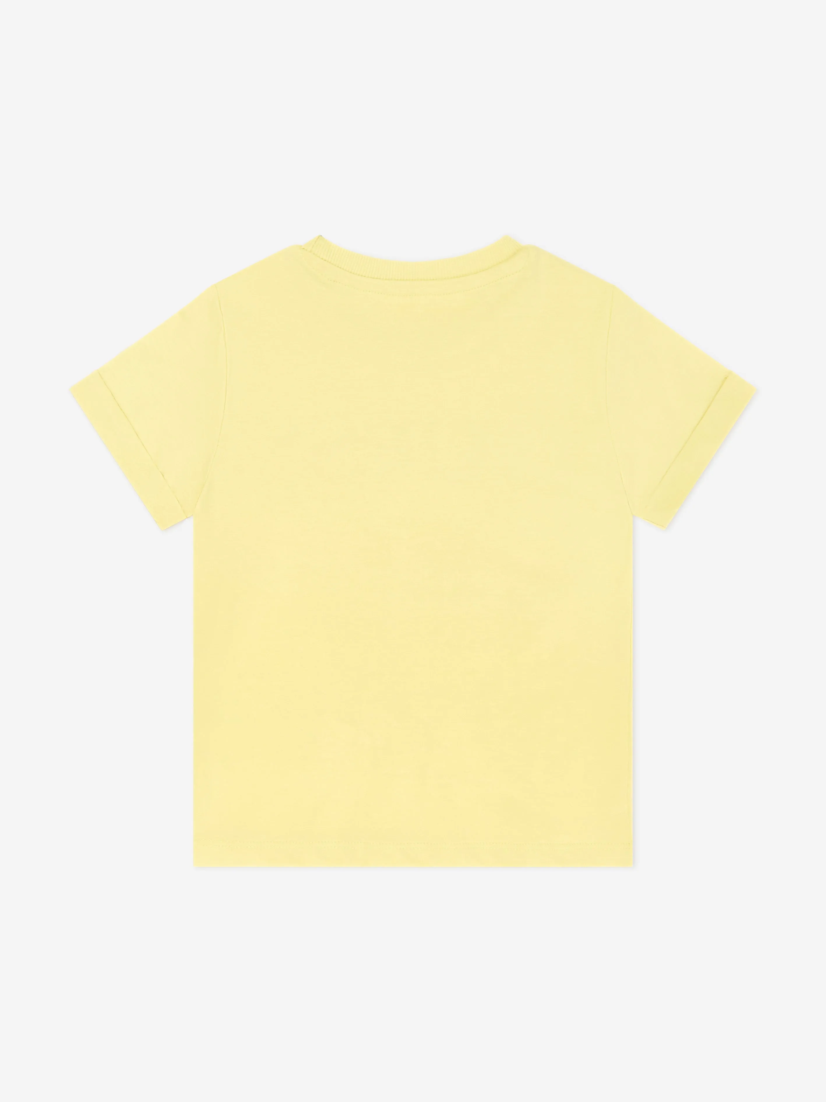 Boys Skateboarding Bear T-Shirt in Yellow