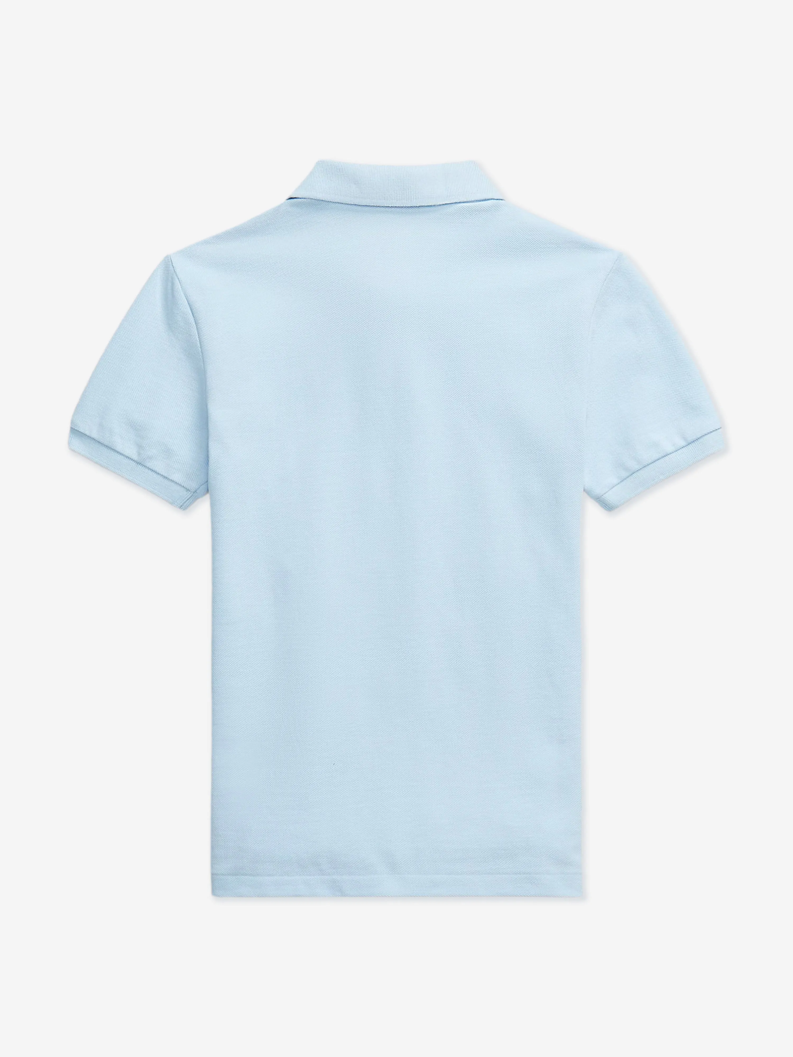 Boys Slim Fit Polo Shirt in Blue