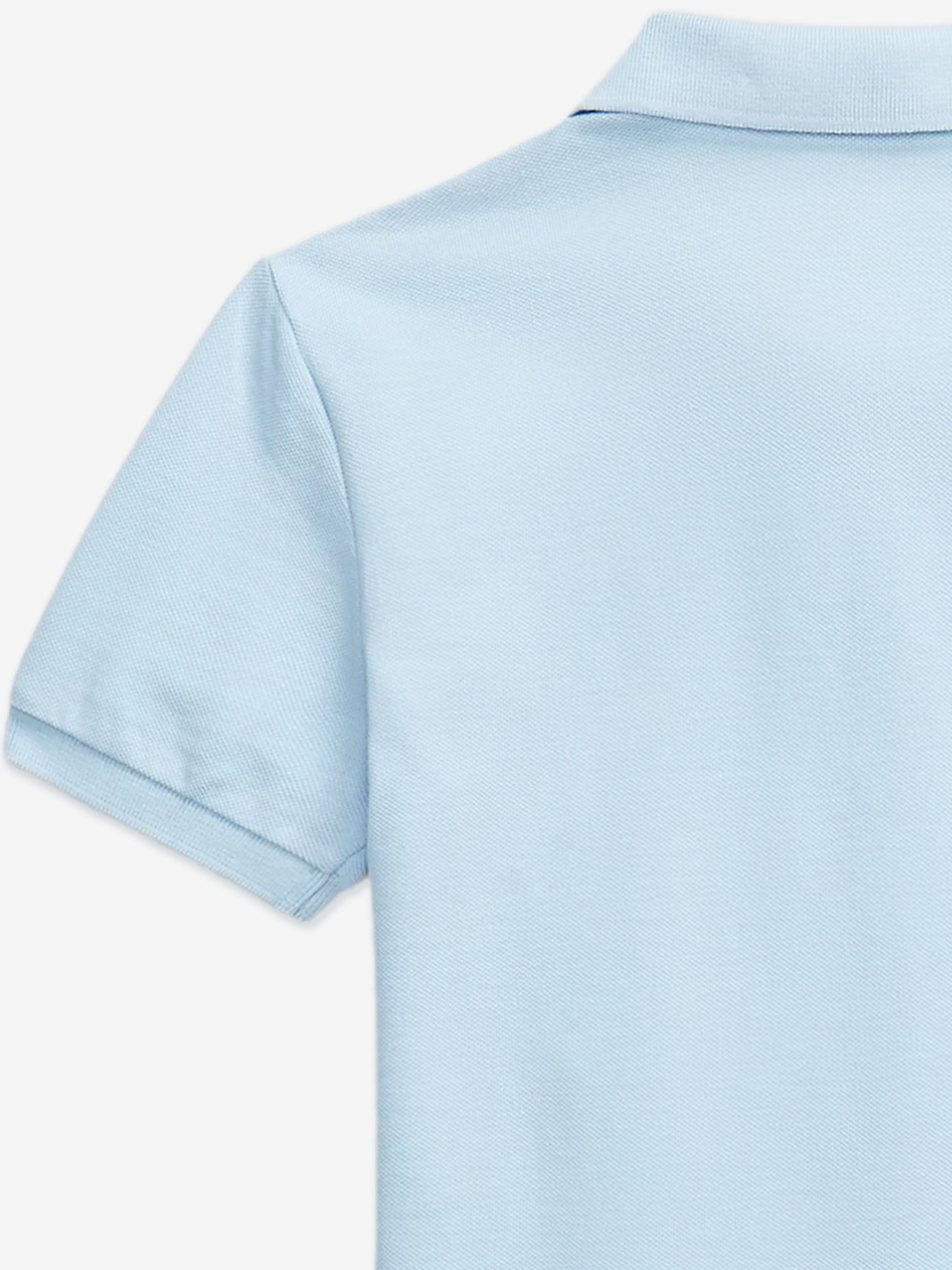 Boys Slim Fit Polo Shirt in Blue