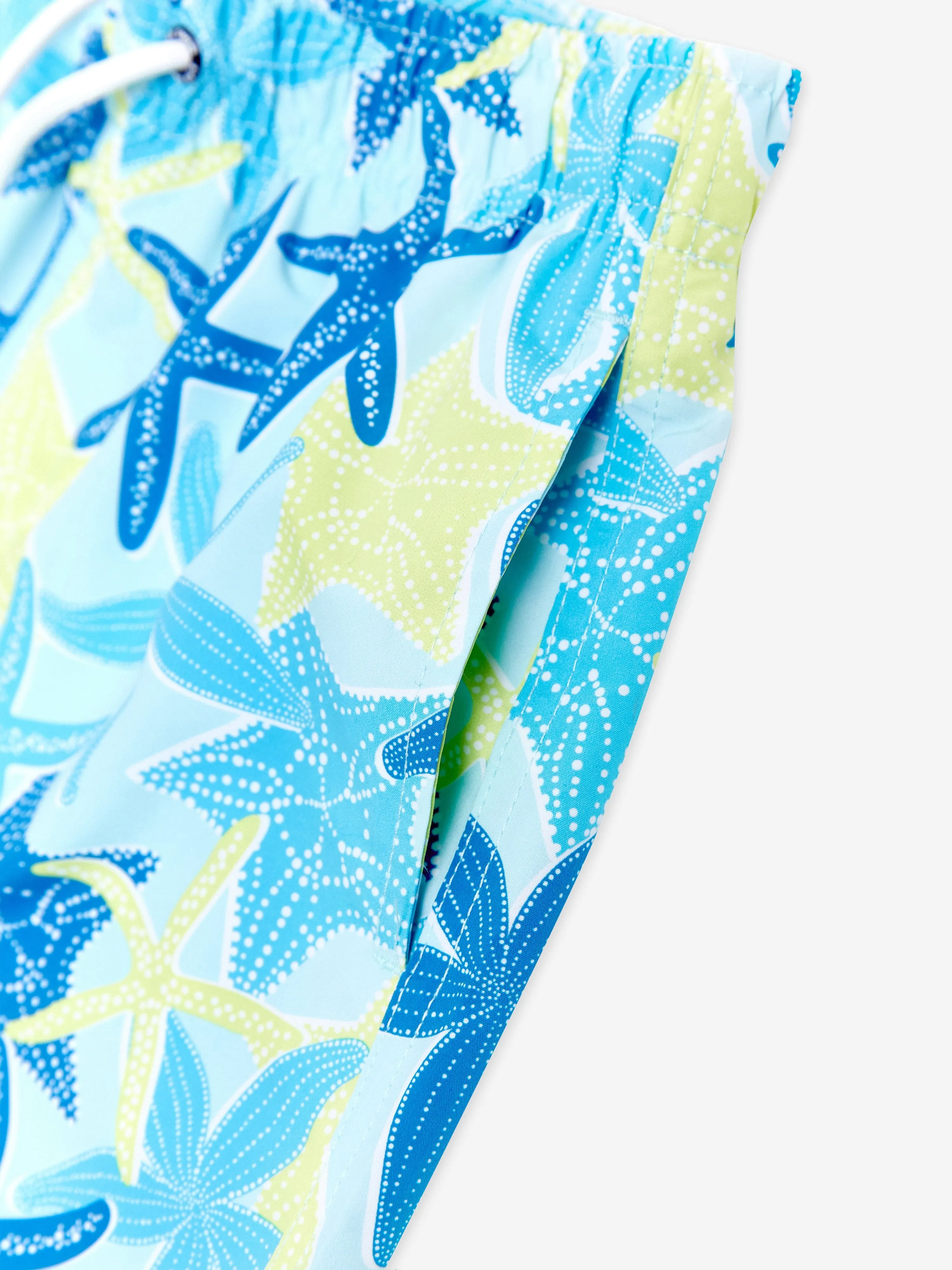 Boys Starfish Beach Shorts in Blue (UPF50 )