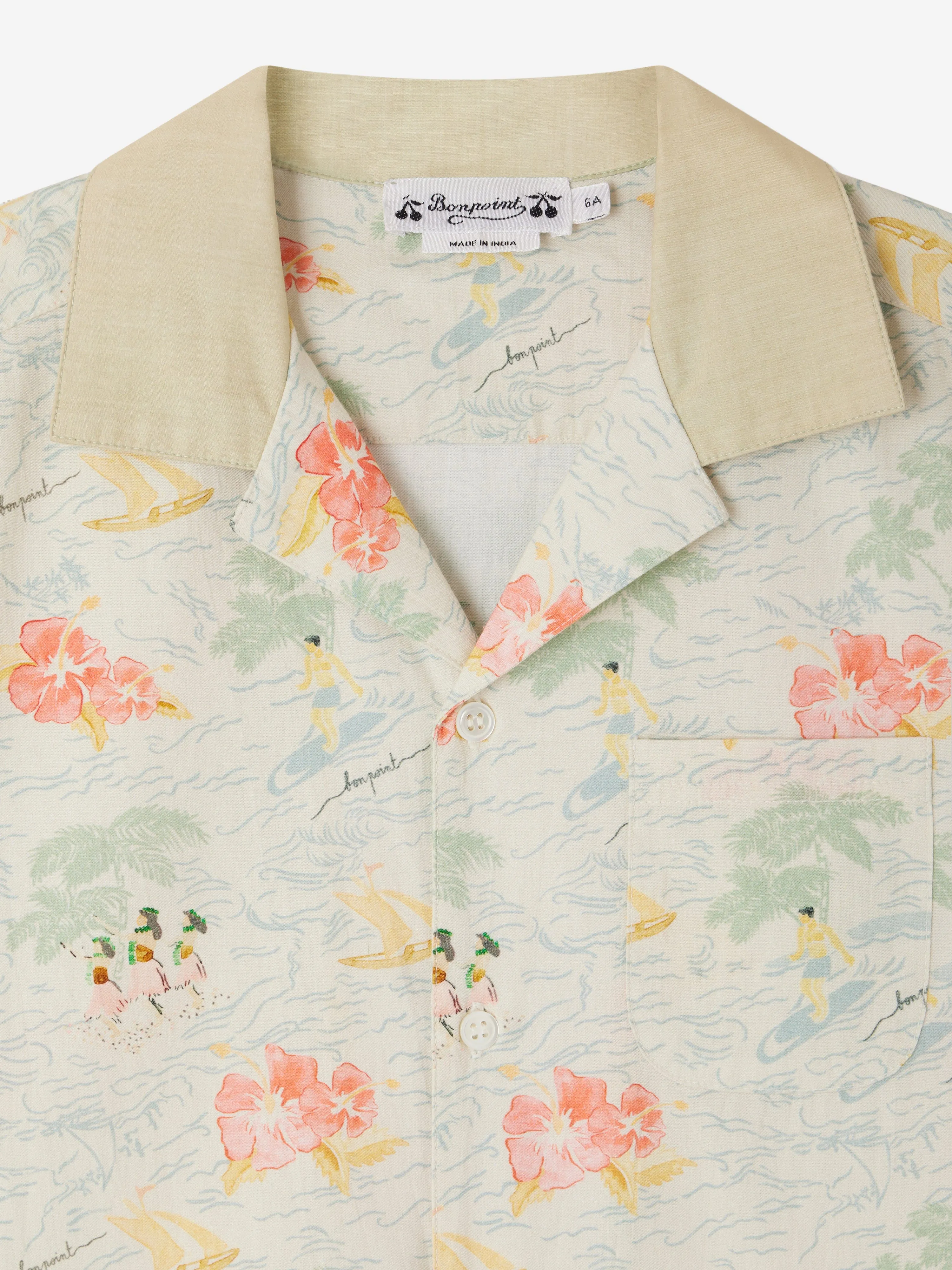Boys Steve Shirt in Blue